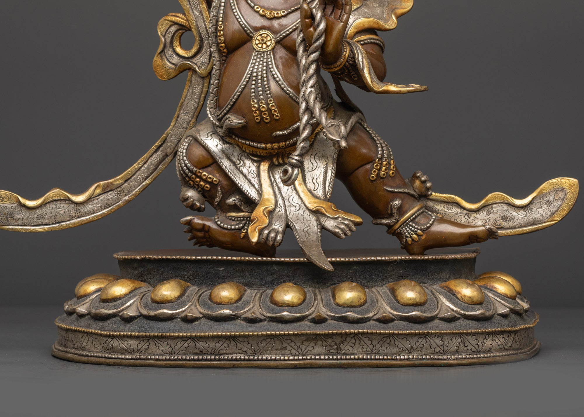 Protector Vajrapani Sculpture | The Thunderbolt Bearer Statue