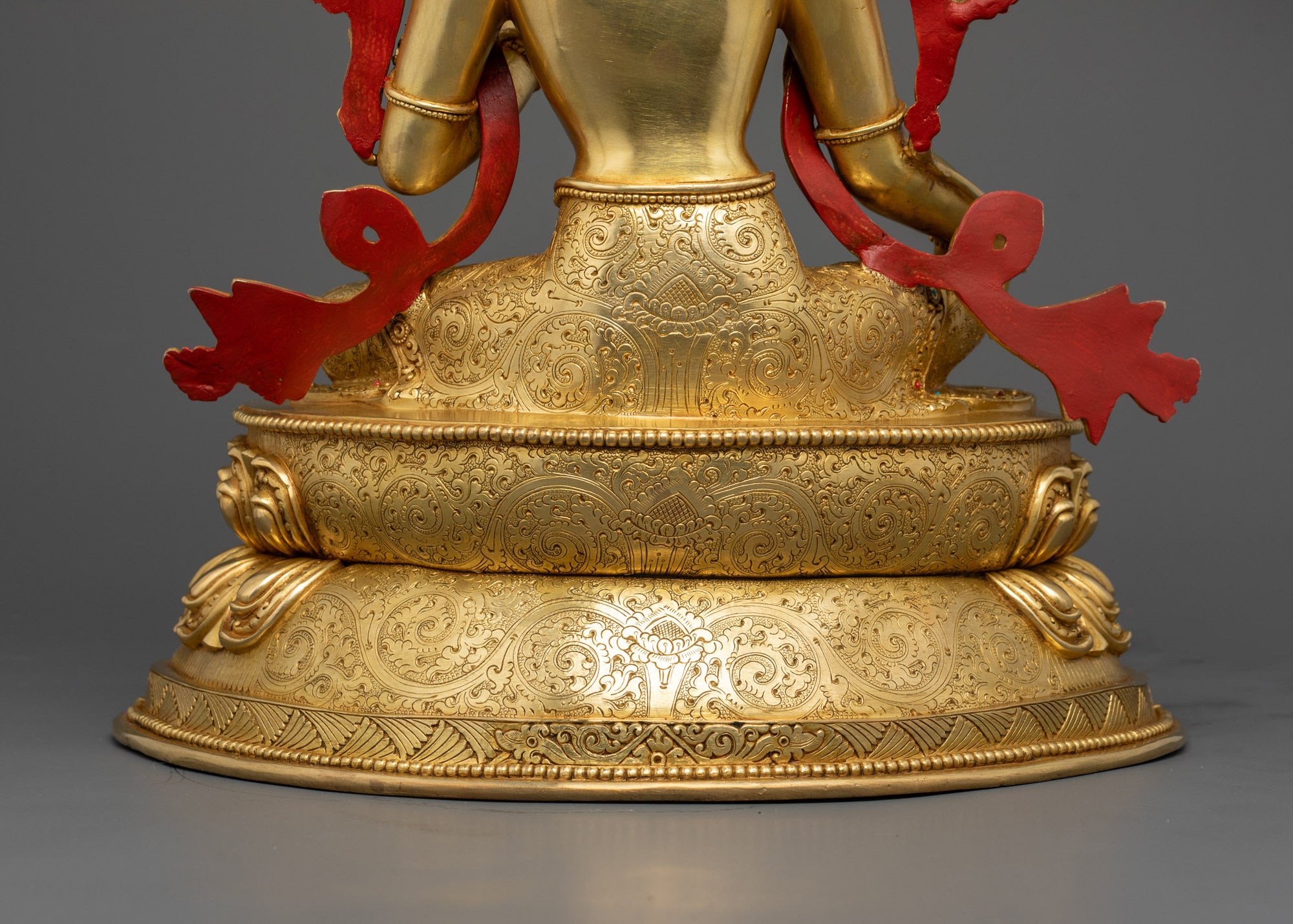 Peaceful Green Tara Statue | Tibetan Goddess of Compassion