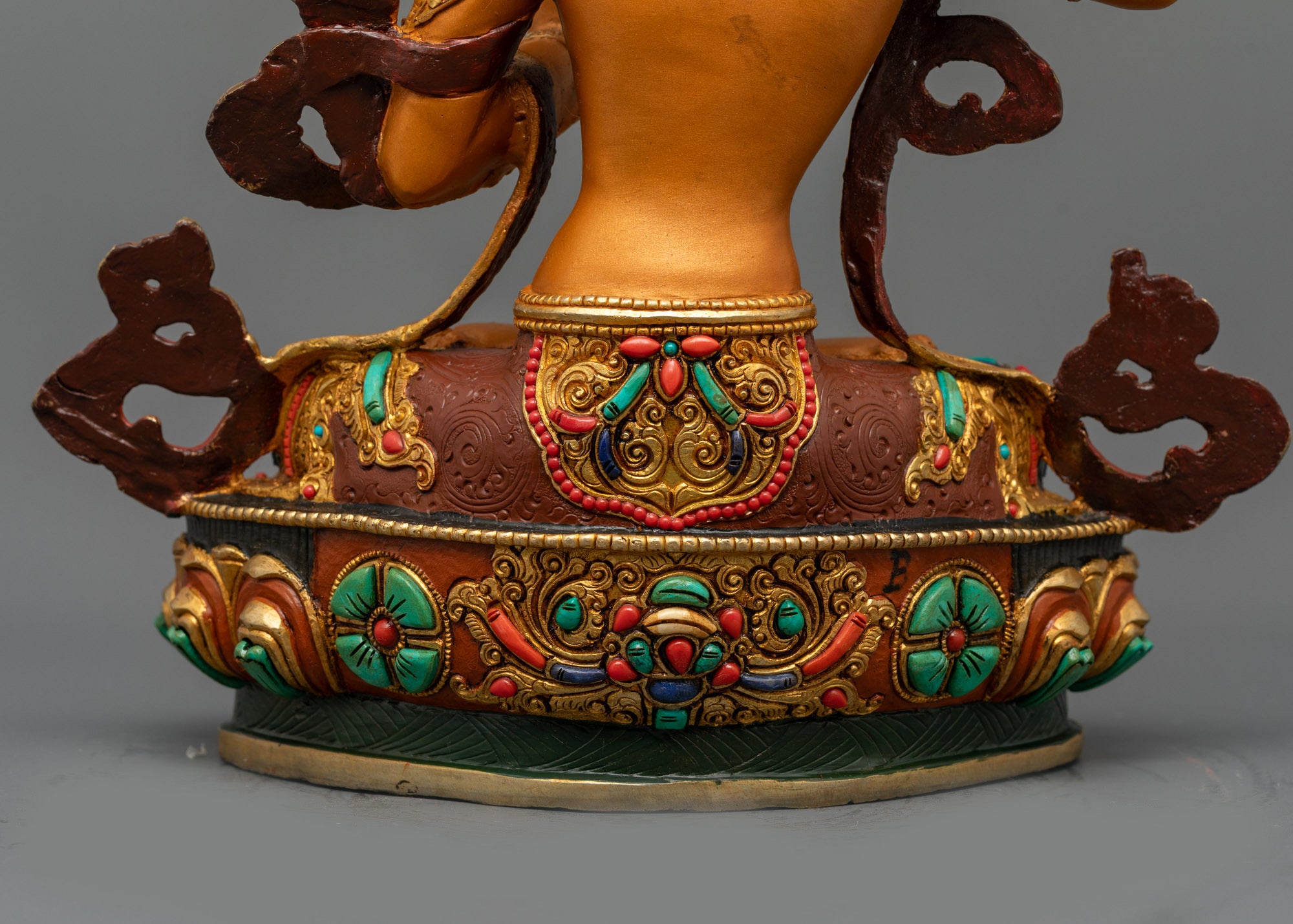 Rare Manjushri Statue | Detailed Nepalese Buddhist Artwork