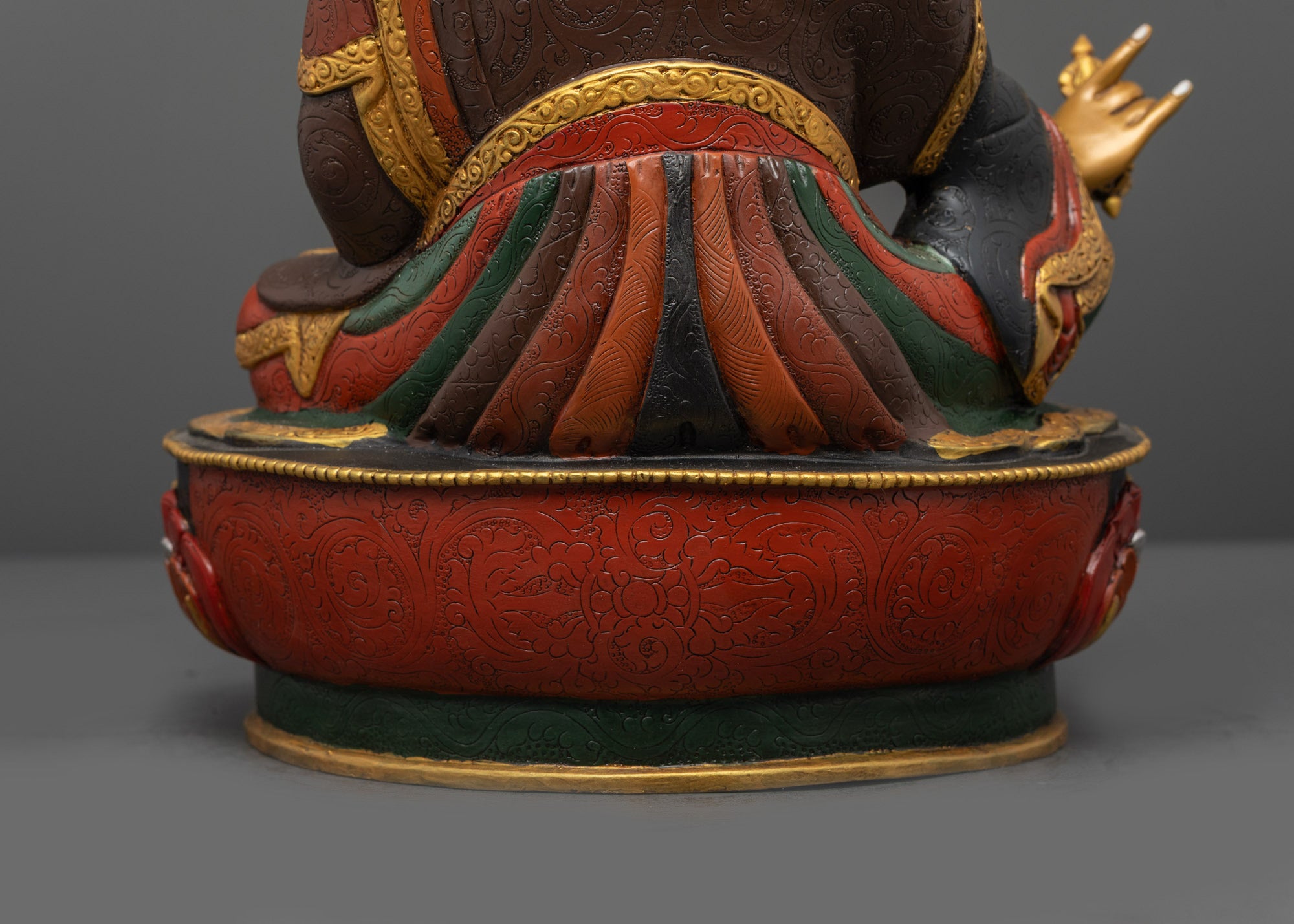 Himalayan Guru Padmasambhava Statue | Traditional Nepalese Artwork