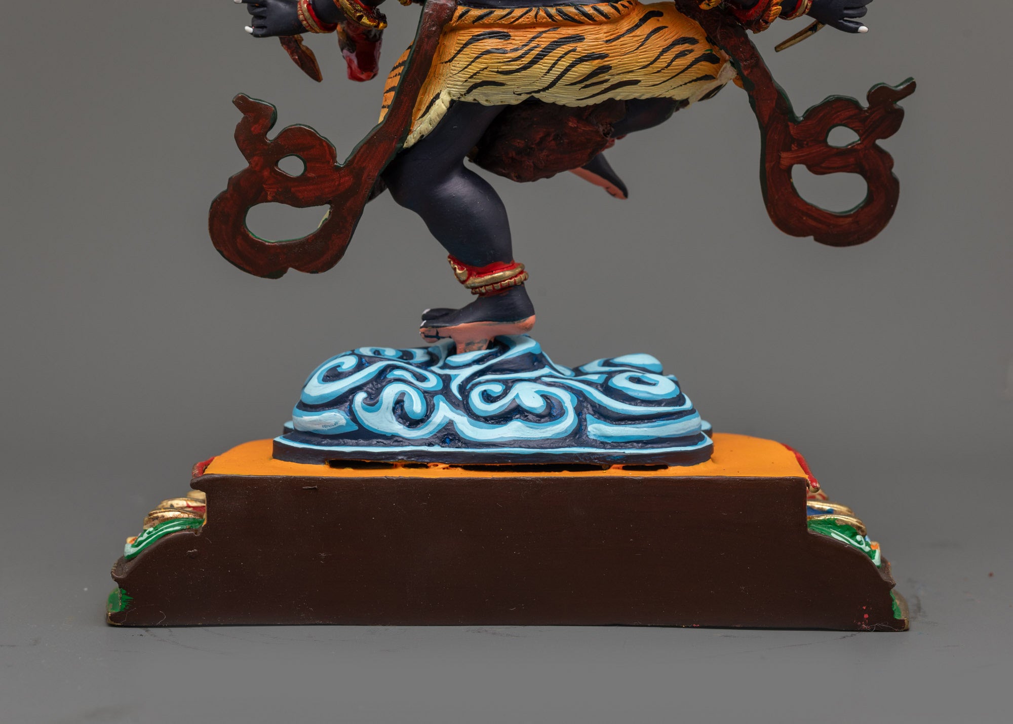 Handmade Ucchusma Statue | Authentic Nepalese Buddhist Art