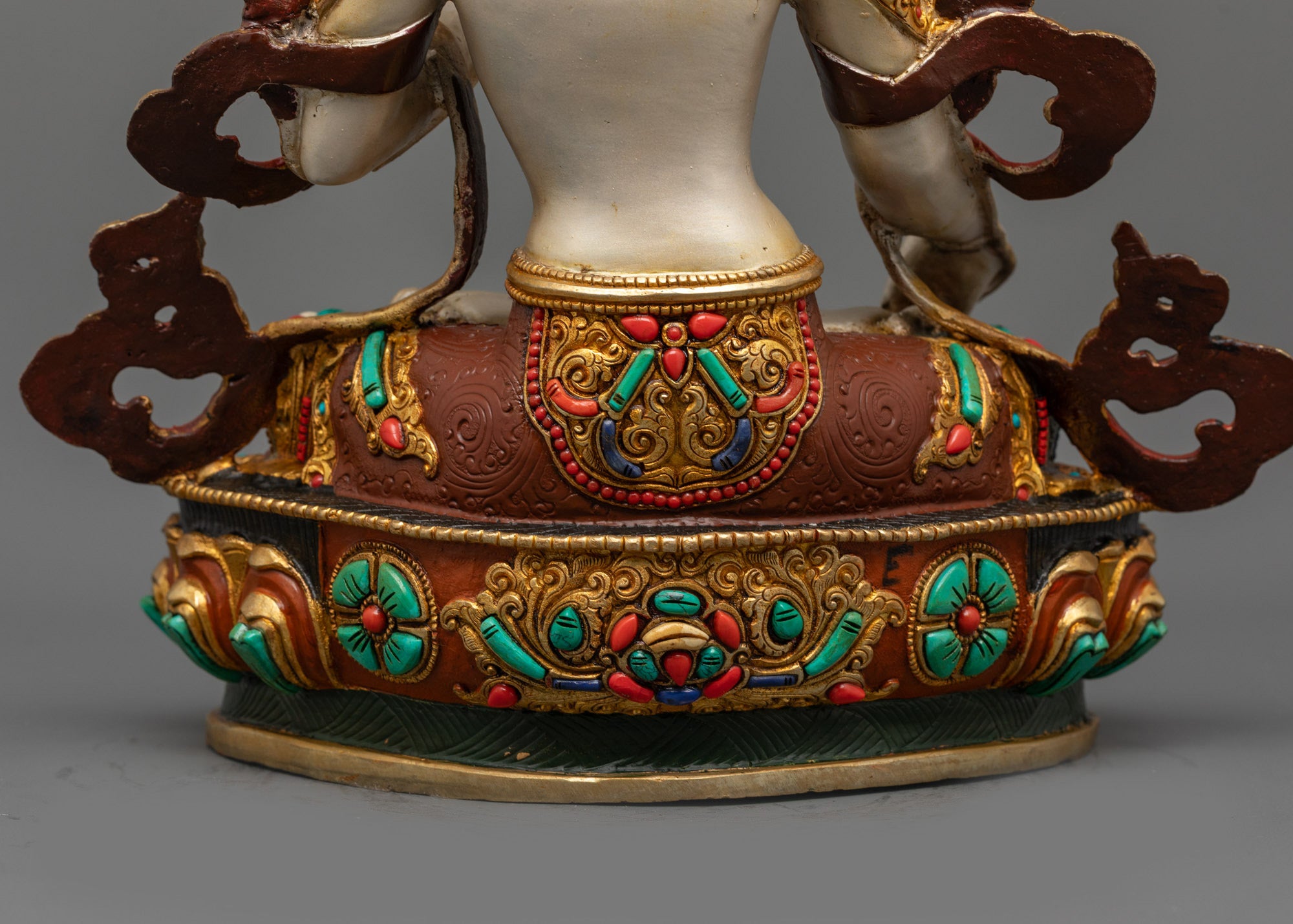 White Tara Statue | Authentic Tibetan Buddhist Art