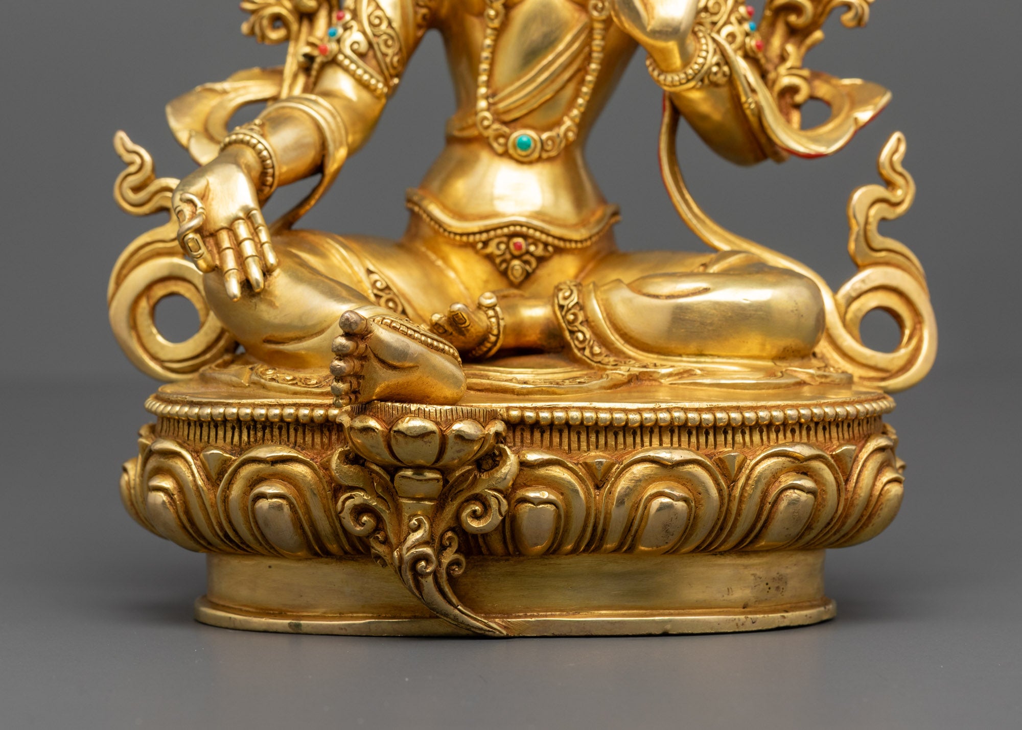 Nepalese Green Tara Statue | Mother of Compassion