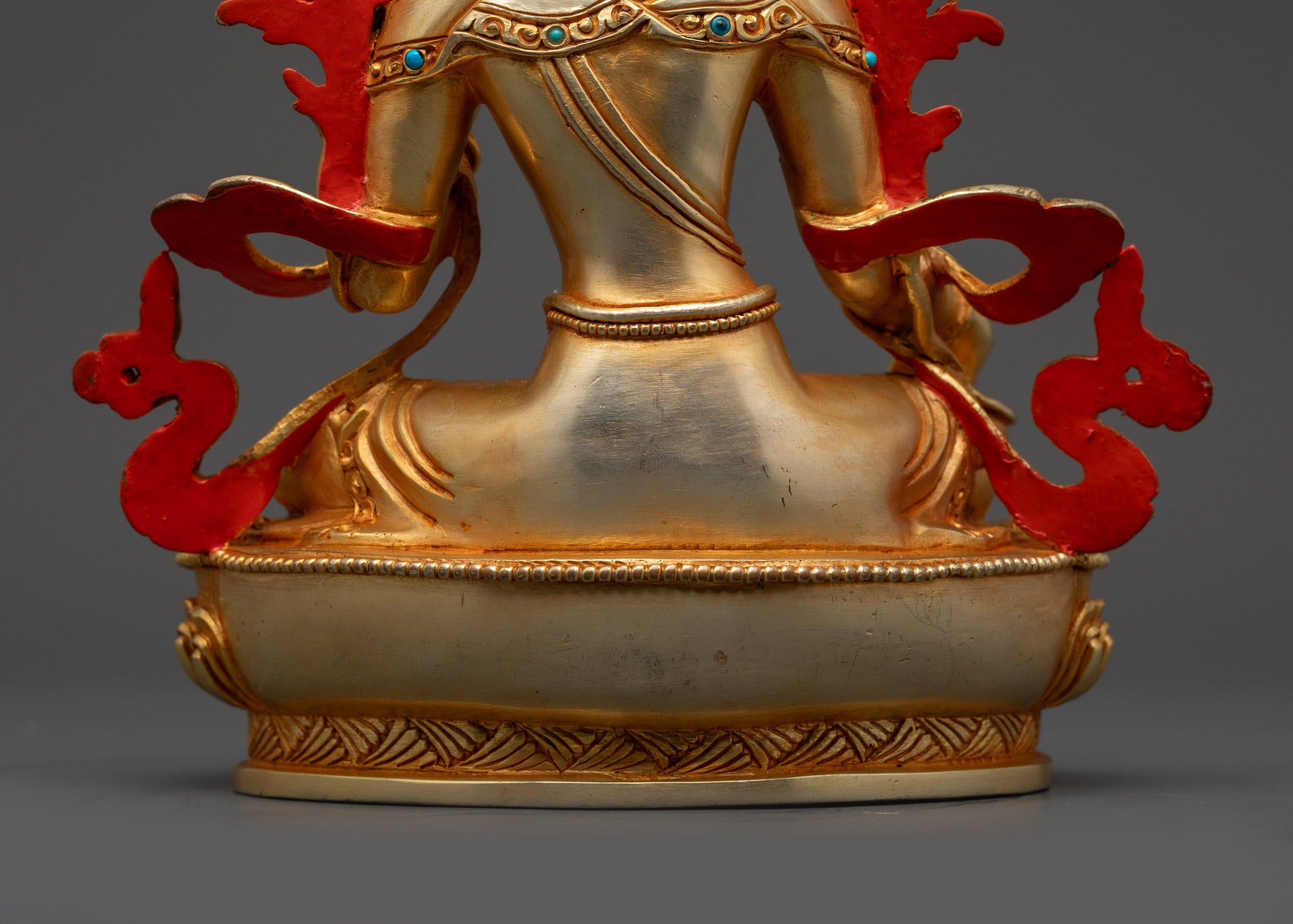 Hand-Carved Green Tara Statue | Divine Compassion Deity from Nepal