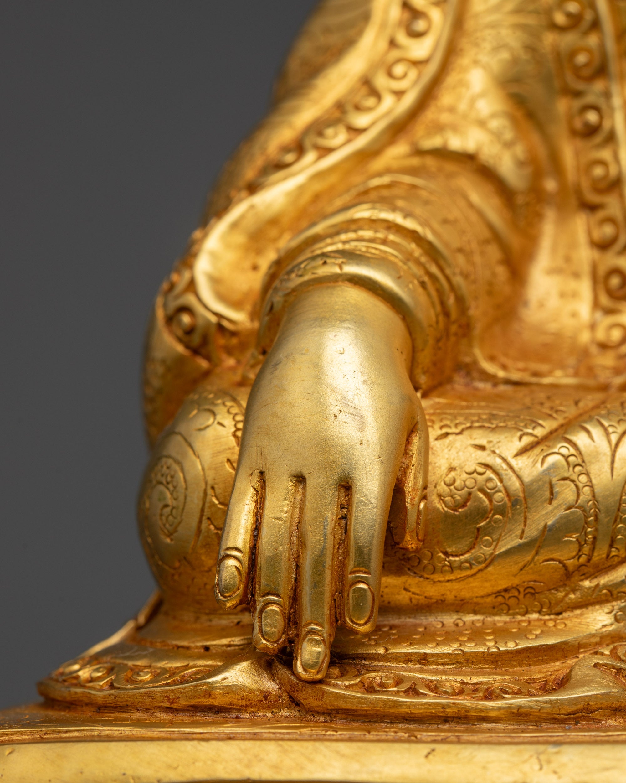 Buddhist Master Marpa Statue | Lost Wax Casted Statue from Nepal