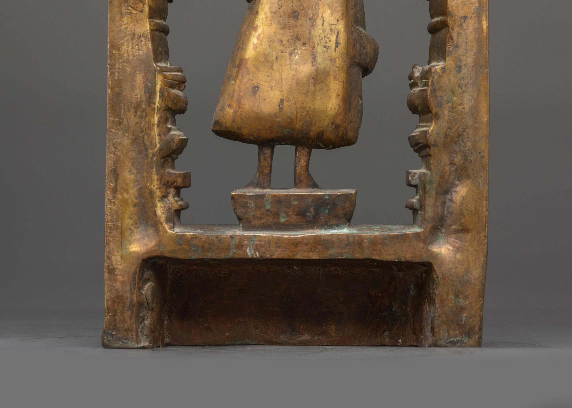 Antique Standing Shakyamuni Buddha Sculpture | Timeless Devotion