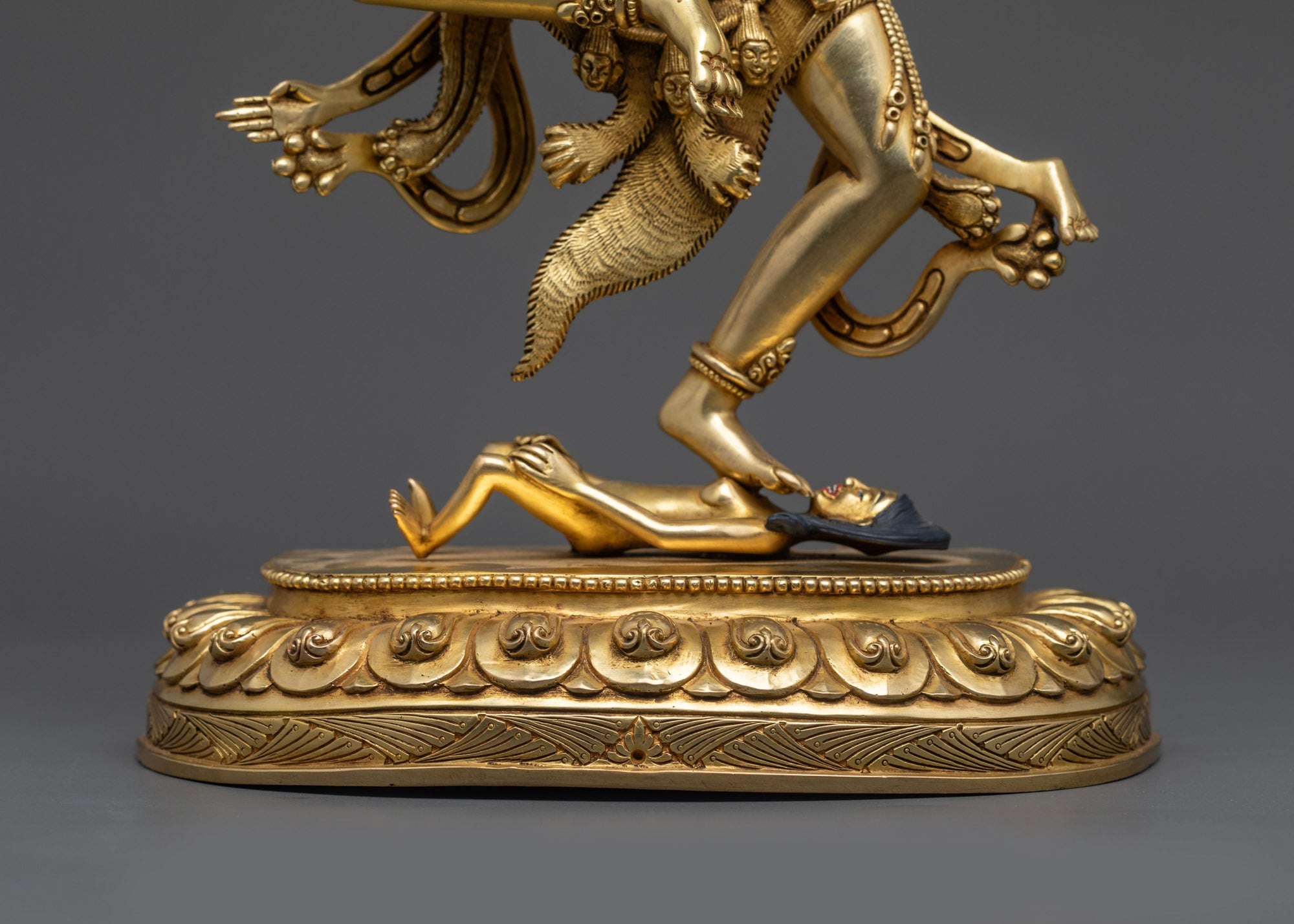 Goddess Troma Nagmo Statue | Wrathful Dakini Traditional Himalayan Art