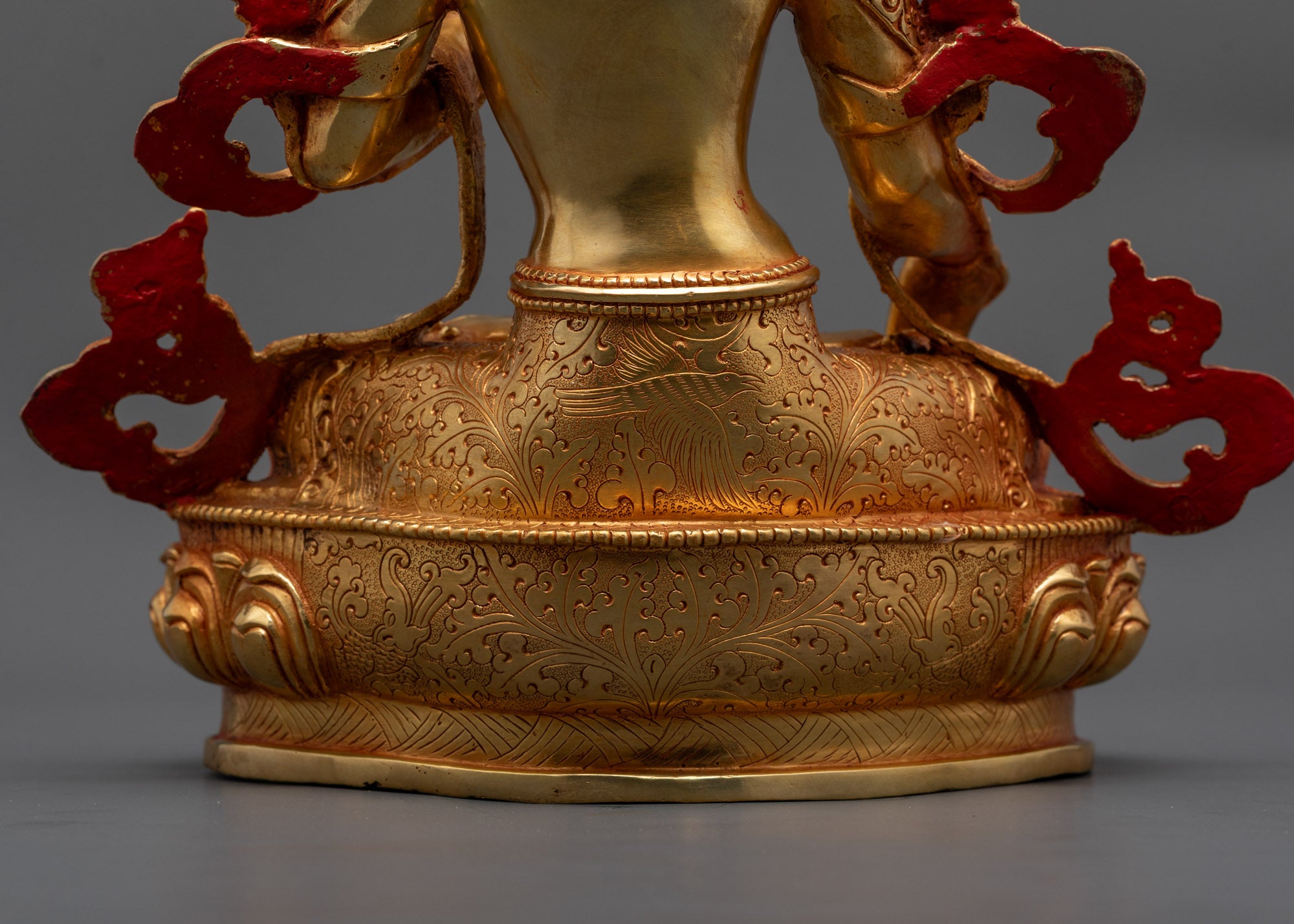 Handcrafted White Tara Sculpture | Spiritual Statue for Home Altar