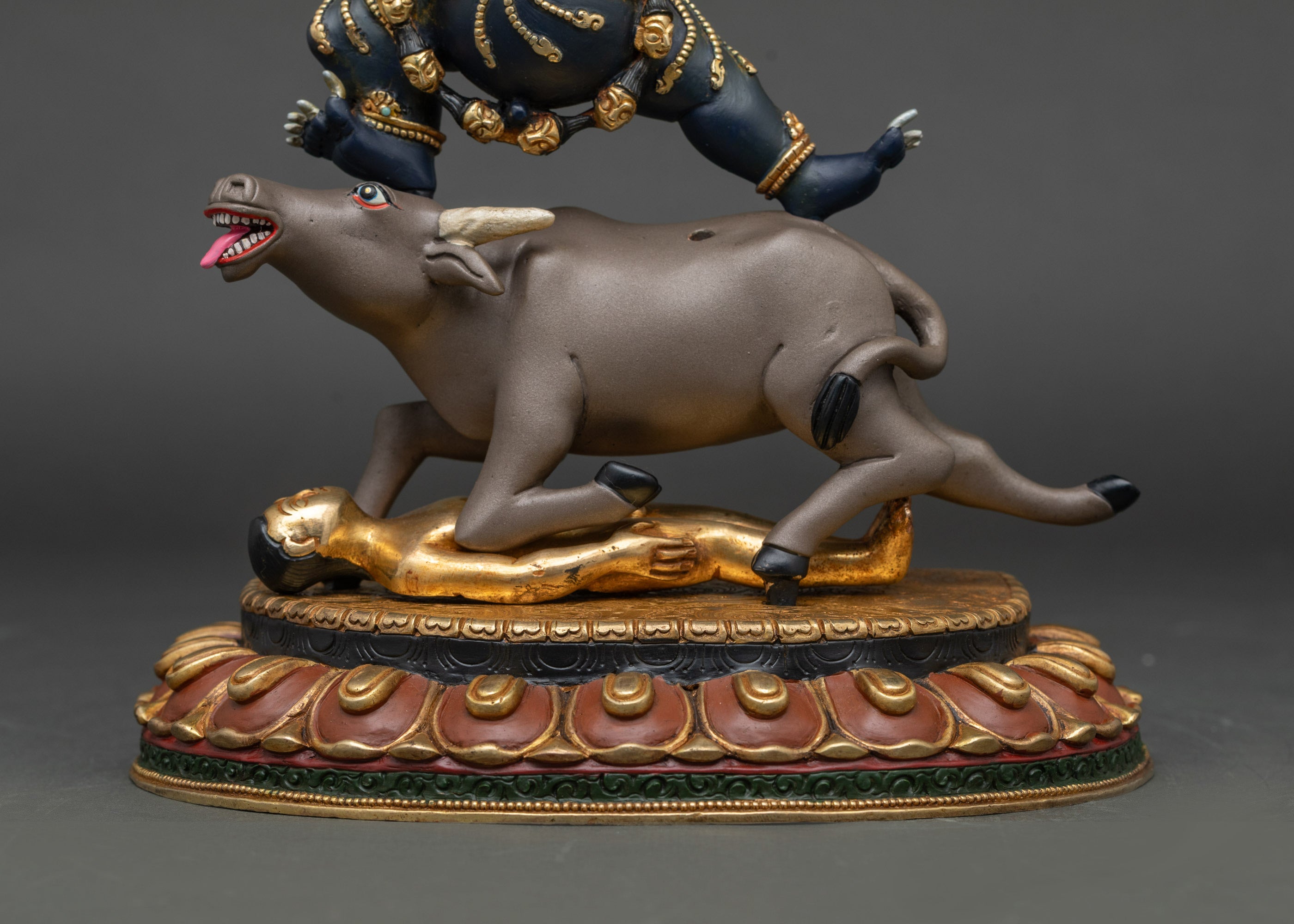 Authentic Yamantaka Statue | Sacred Himalayan Buddhist Artwork