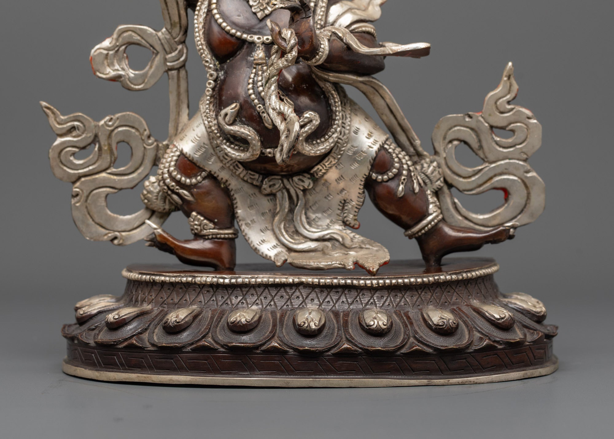 Bodhisattva Vajrapani Sculpture | Authentic Handmade Himalayan Artwork