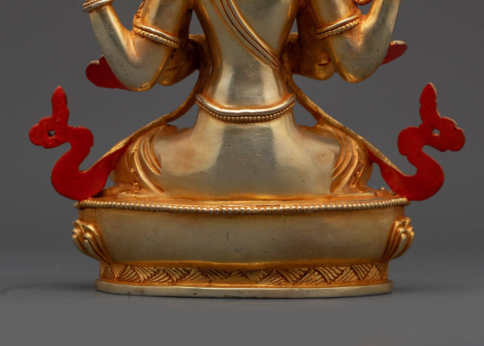 Four-Armed Avalokiteshvara Sculpture | Lost Wax Nepalese Artwork