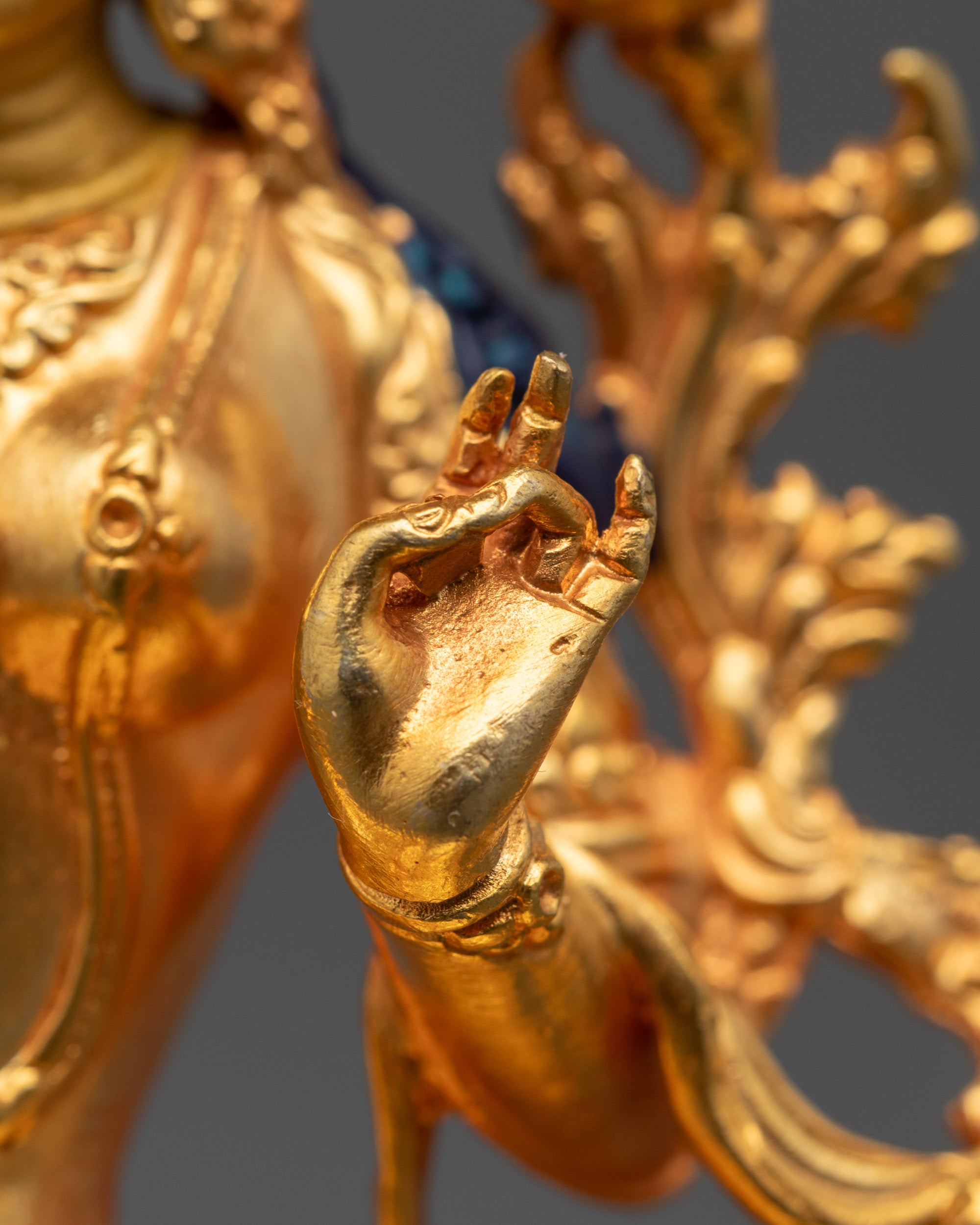 Green Tara Statue | Nepalese Buddhist Goddess