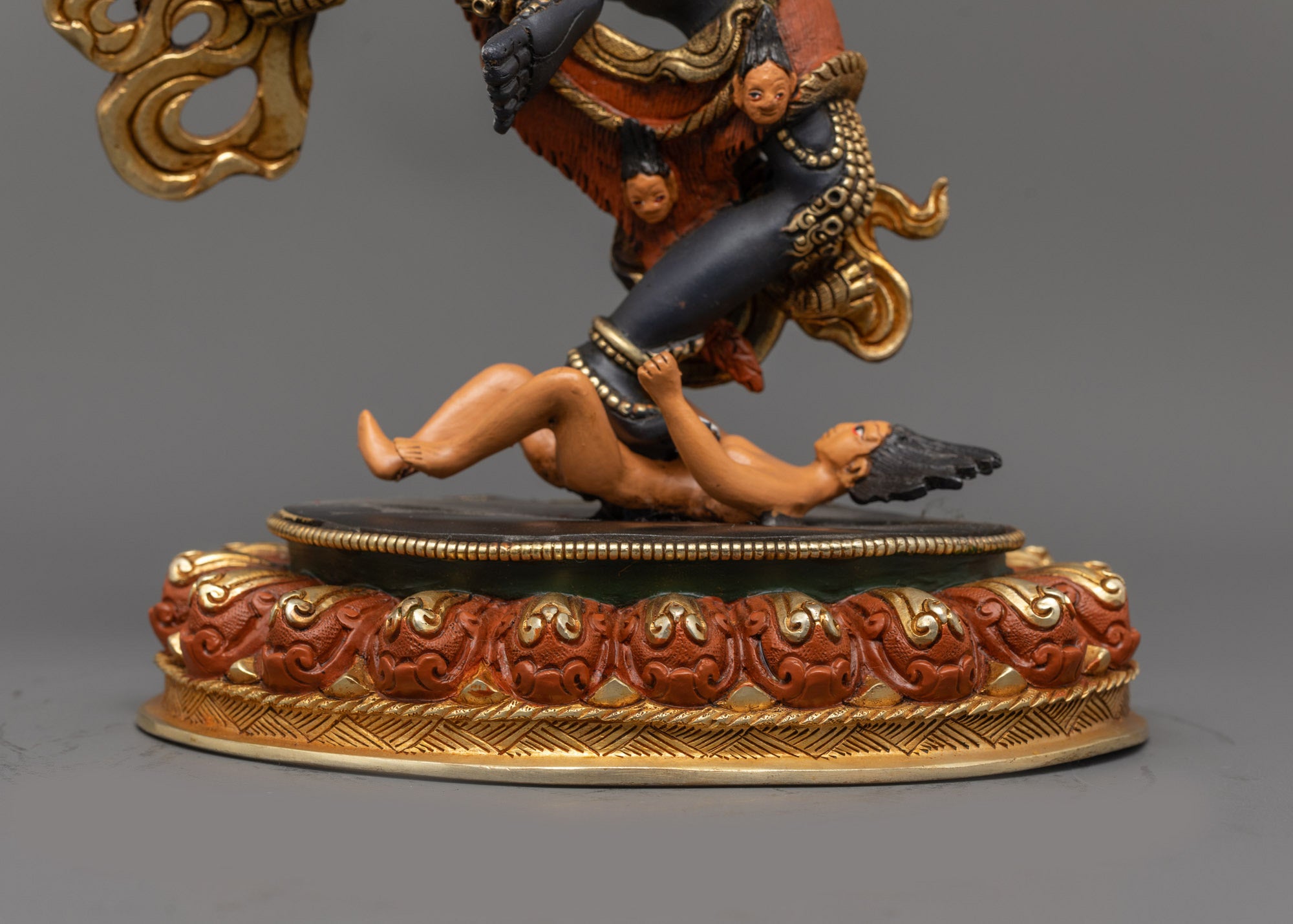 Dakini Singha Mukha Statue | Handcrafted Nepalese Buddhist