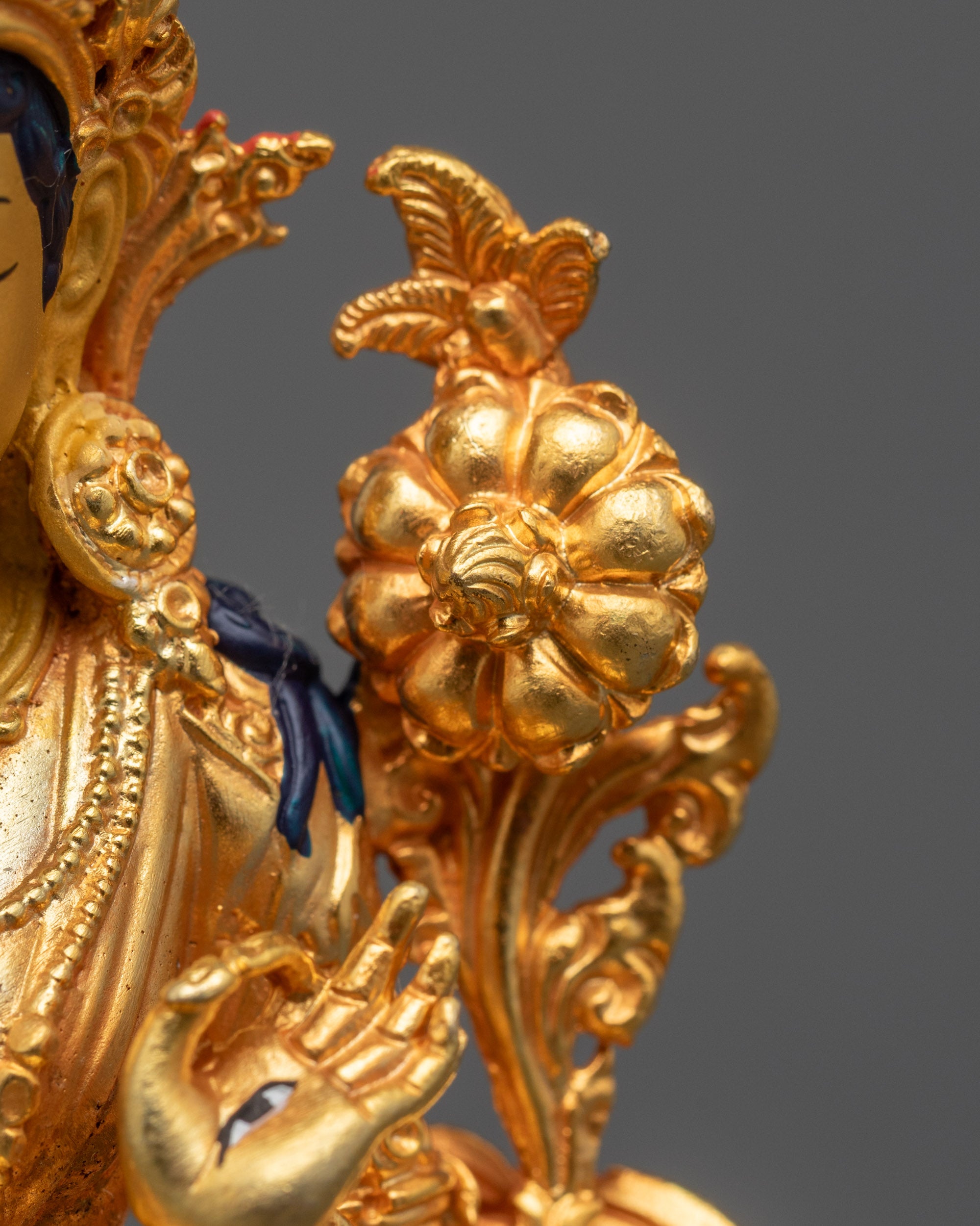 Buddhist White Tara Statue | Handmade Himalayan Art