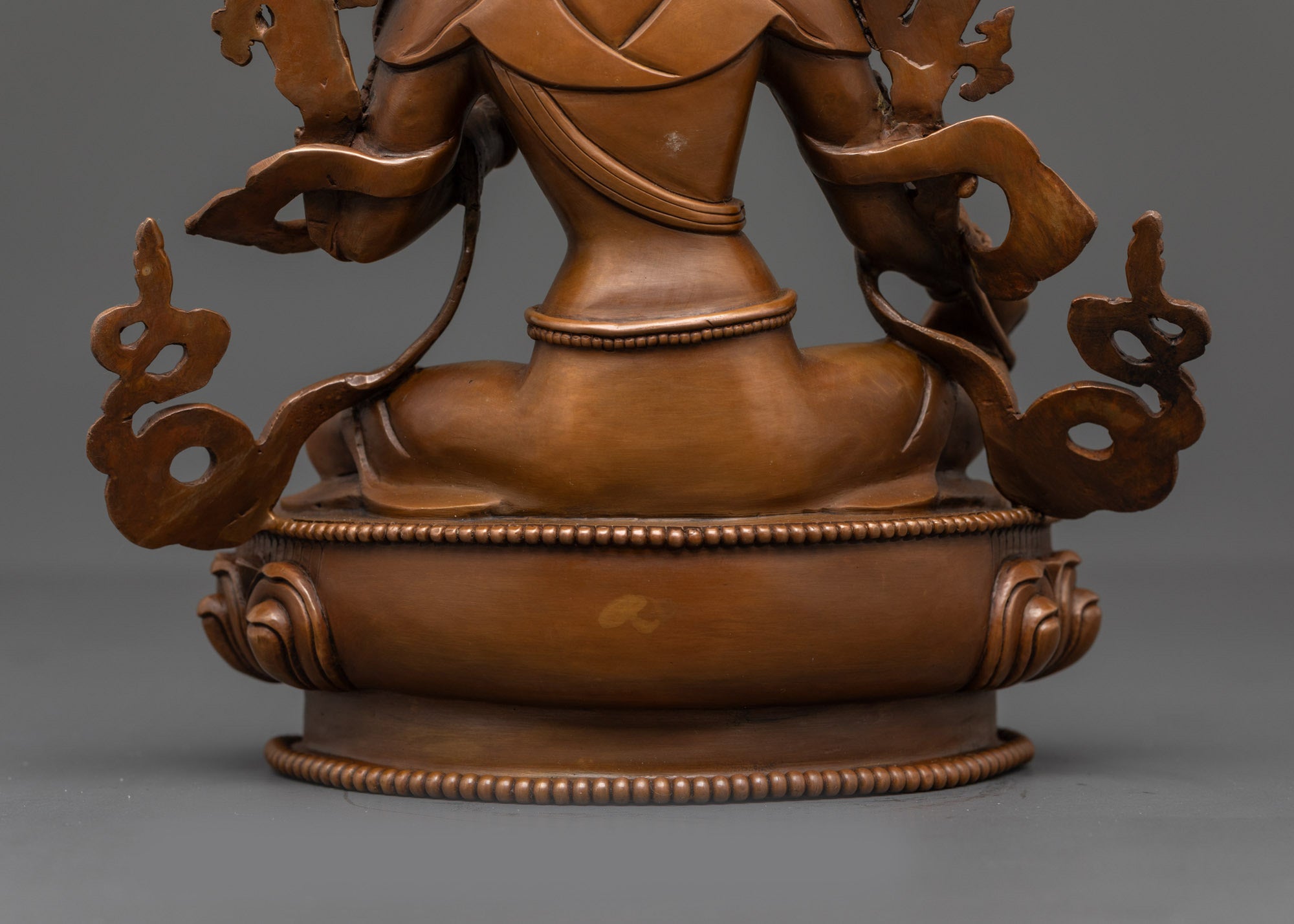 Peaceful Oxidized Green Tara Statue | Mother of Liberation