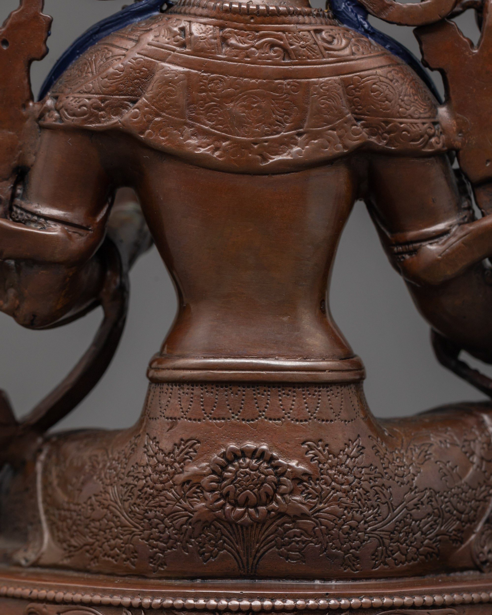 Oxidized Green Tara Statue | Handcrafted Tibetan Buddhist Deity