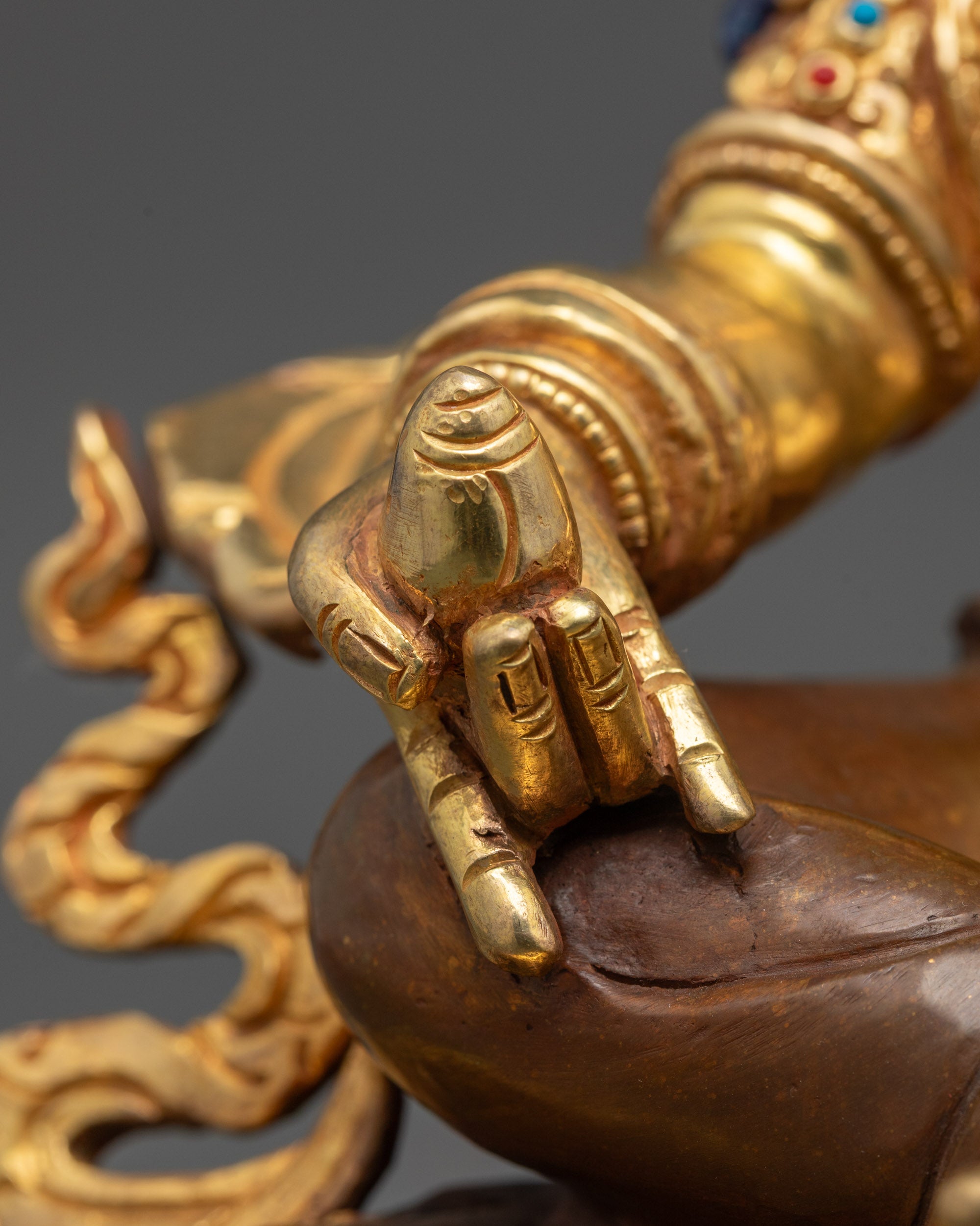 God of Wealth Dzambhala Statue | Authentic Buddhist Sculpture