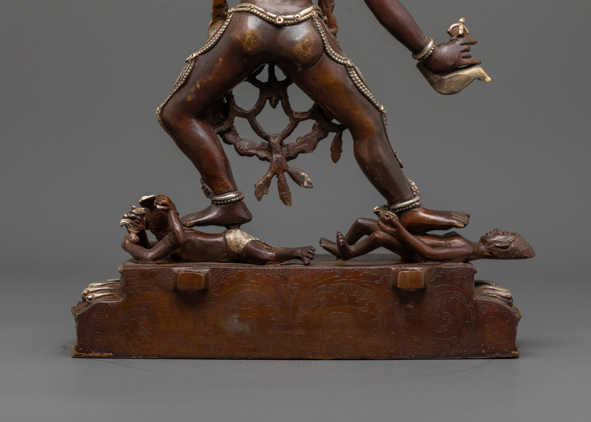 Oxidized Vajrayogini Statue | Handmade Buddhist Icon for Worship