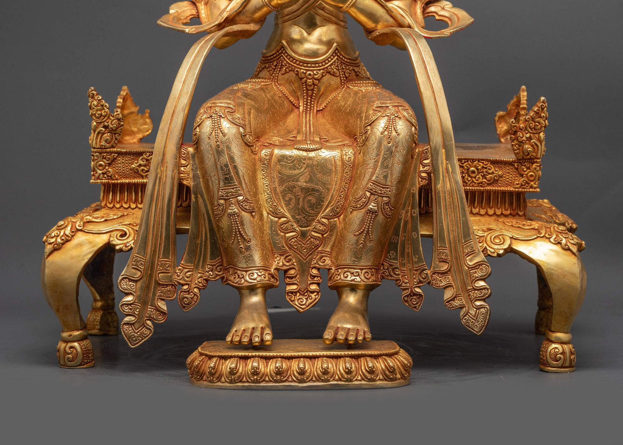 Indoor Maitreya Buddha Statue | Traditional Himalayan Art of Nepal