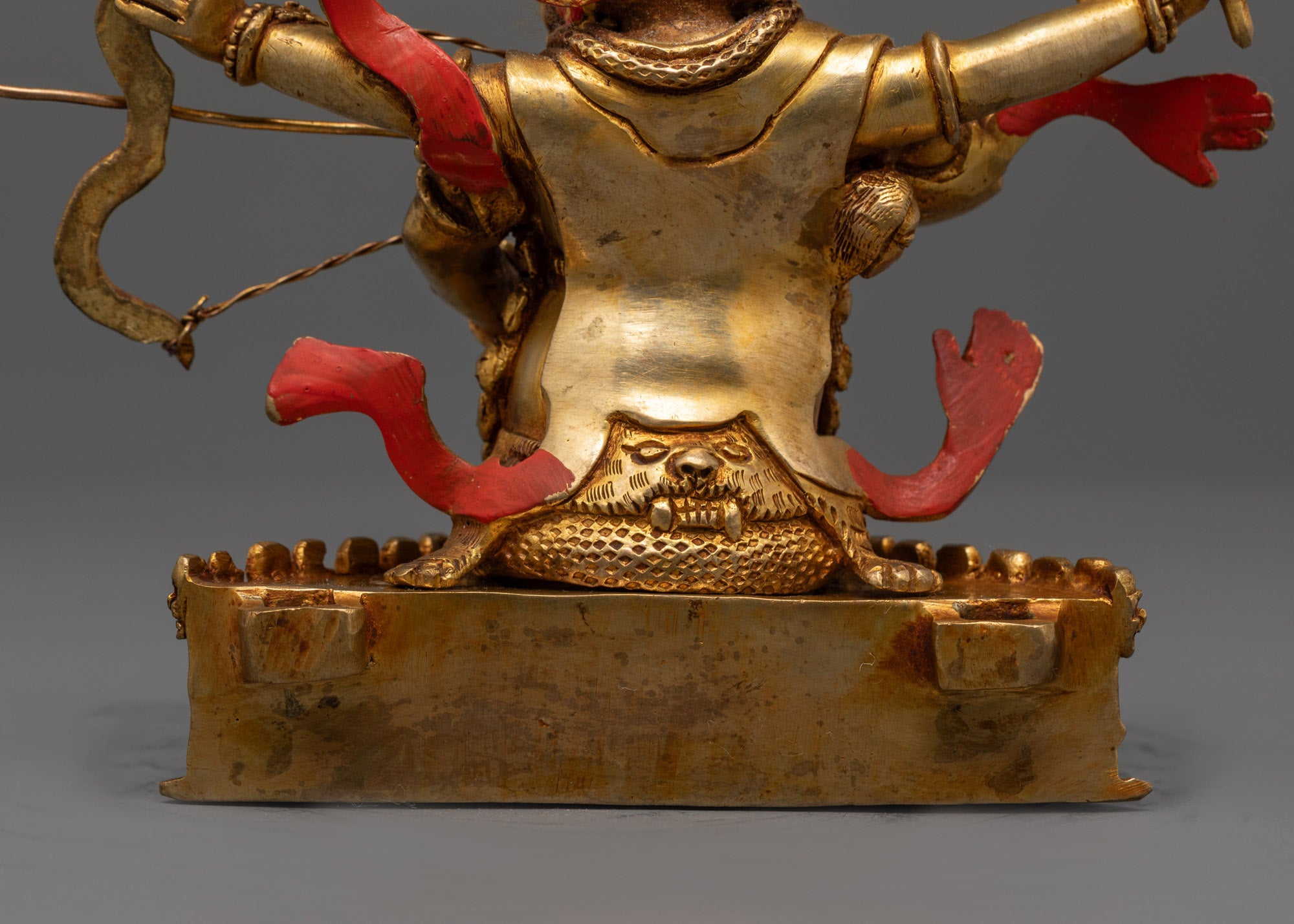 Fierce Rahula Statue | Hand-Carved Dharma Protector