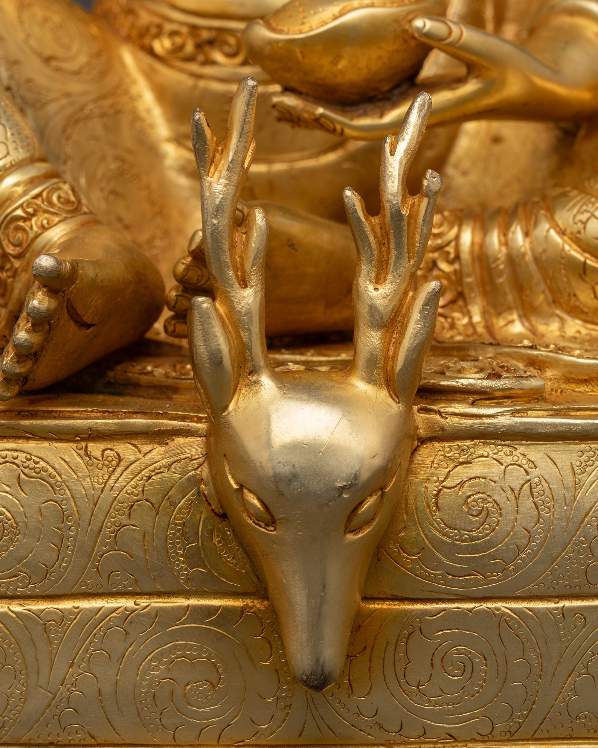 Buddhist Master Milarepa Statue | Handcrafted Himalayan Tibetan Art