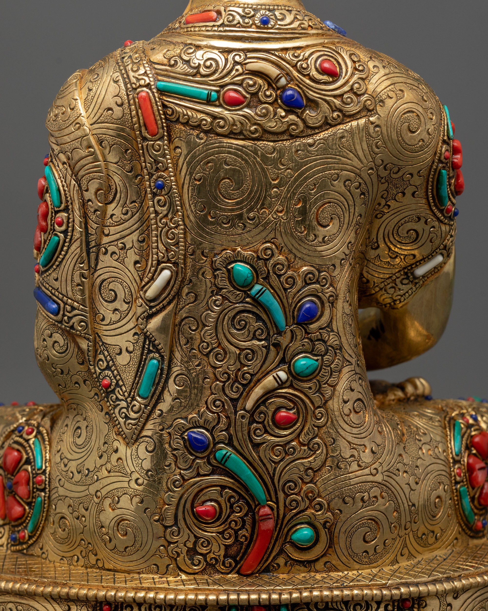 Artisan-Made Amitabha Buddha Statue | Traditional Buddhist Artwork