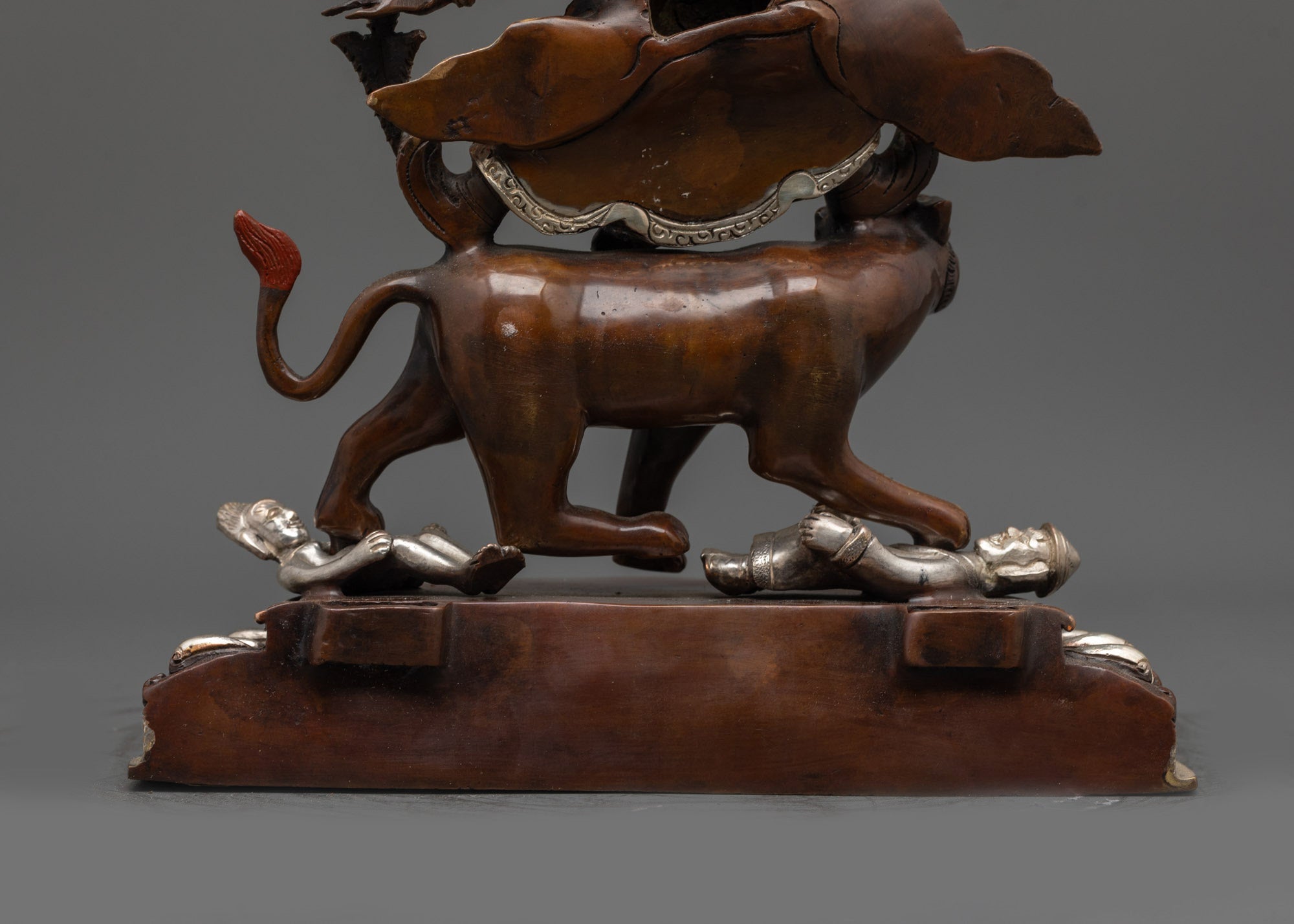 Oxidized Dorje Drolo Statue | Handcrafted Buddhist Sculpture