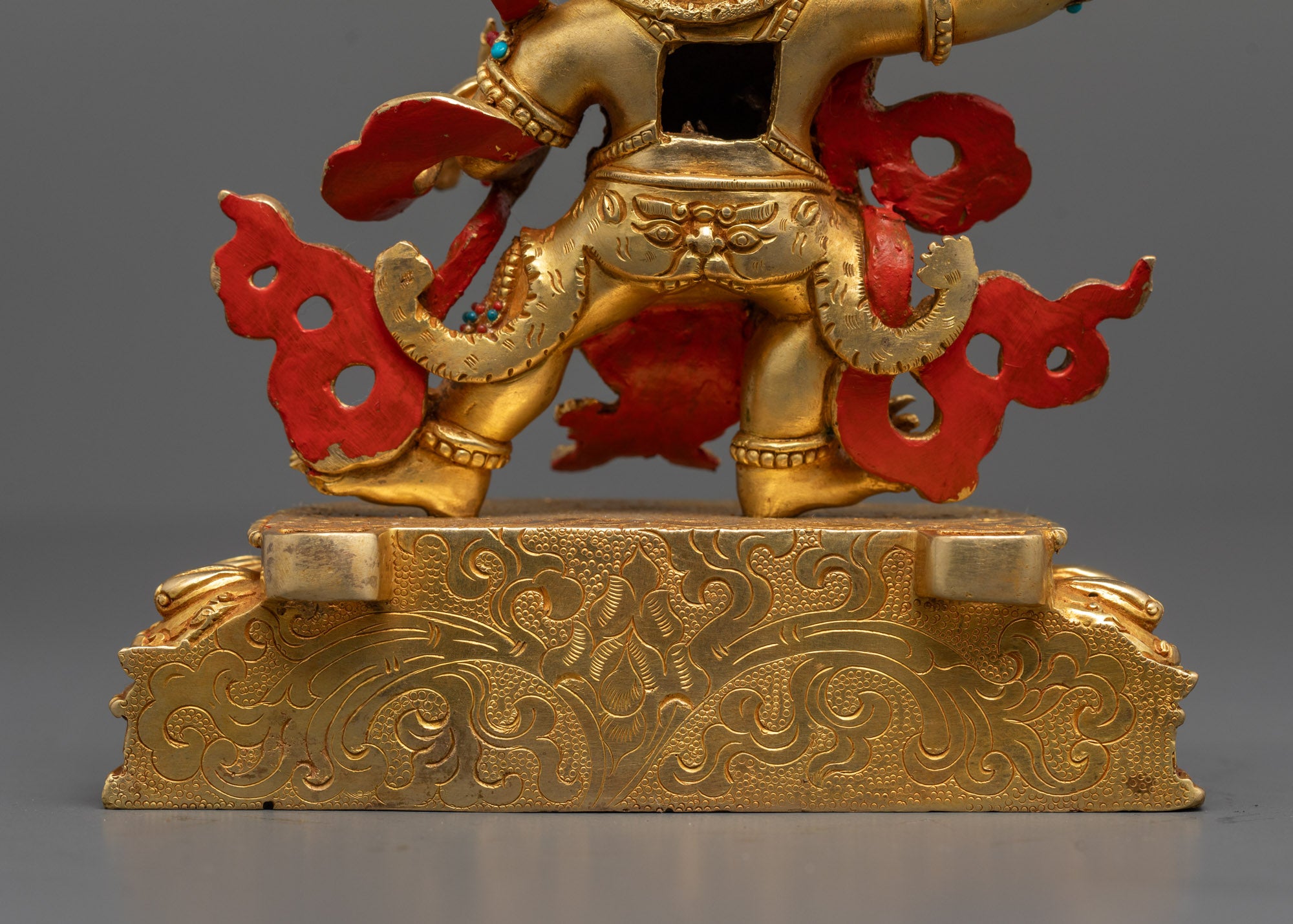 Tibetan Vajrapani Statue | Buddhist Wrathful Deity