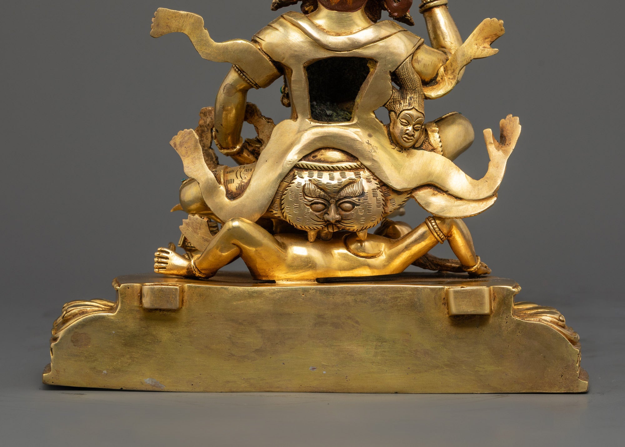 Brahmanrupa Statue | 24k Fire Gilded Copper Statue