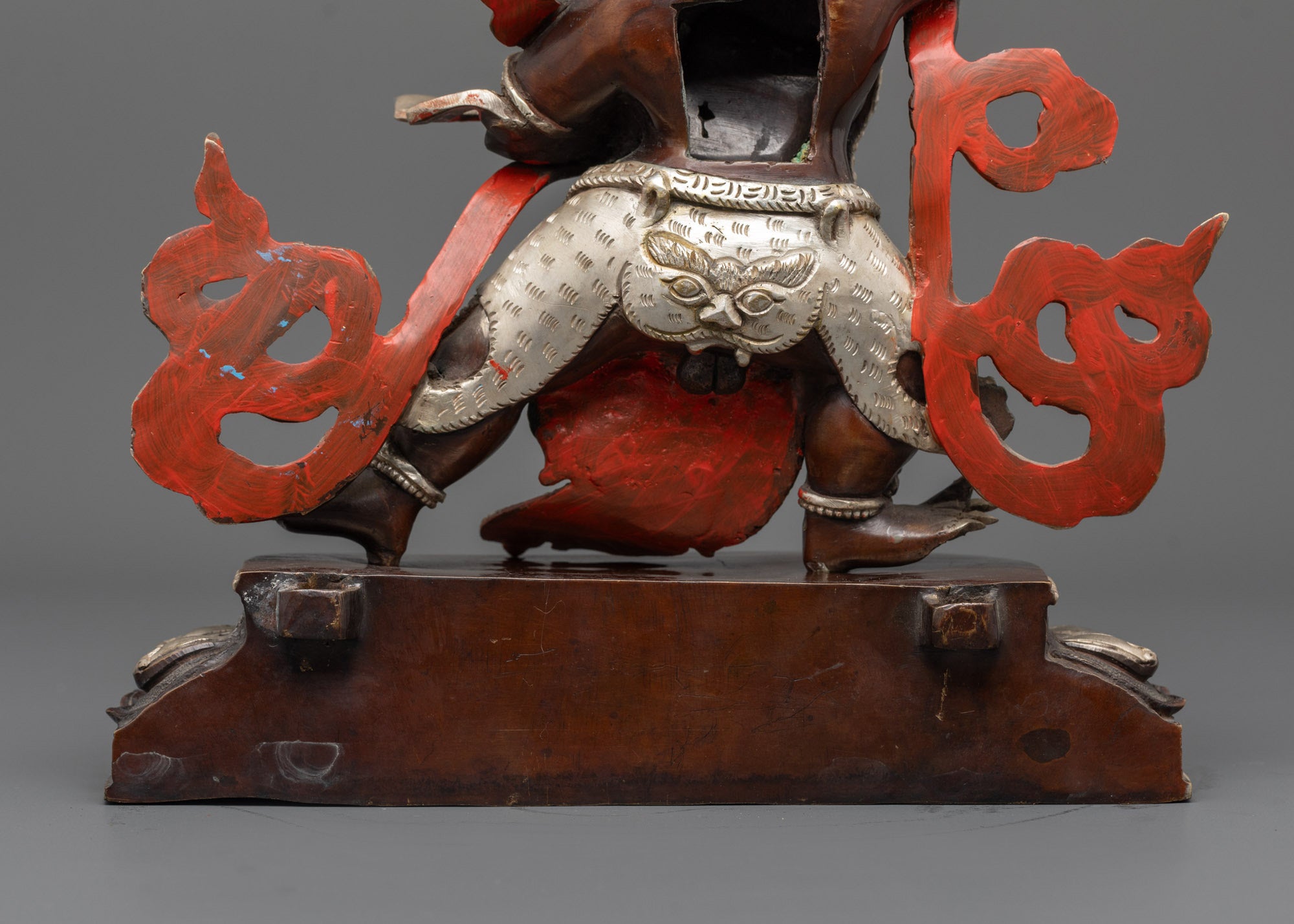 Bodhisattva Vajrapani Sculpture | Authentic Handmade Himalayan Artwork