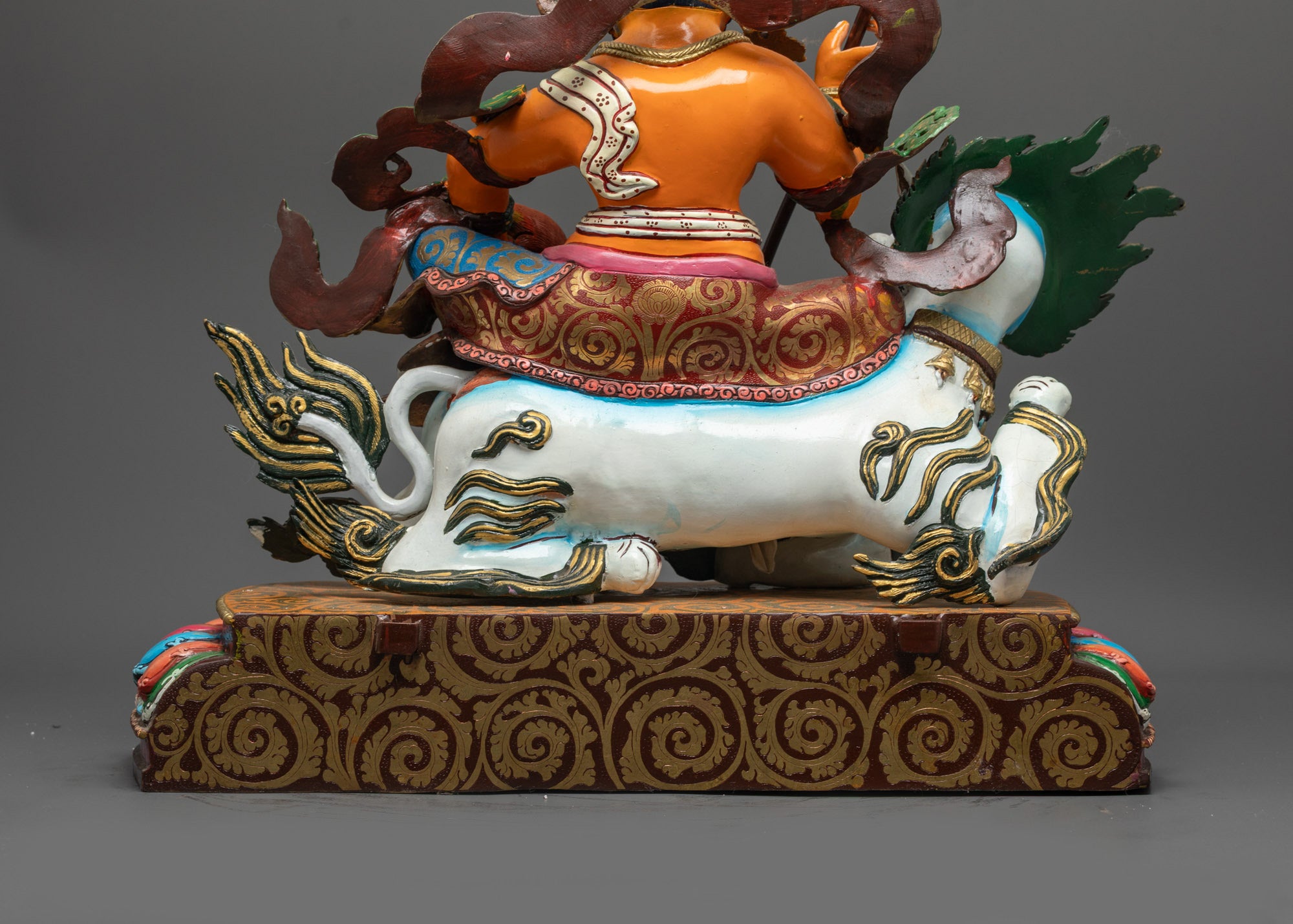 Authentic Vaishravana Statue | Traditional Nepalese Craftsmanship