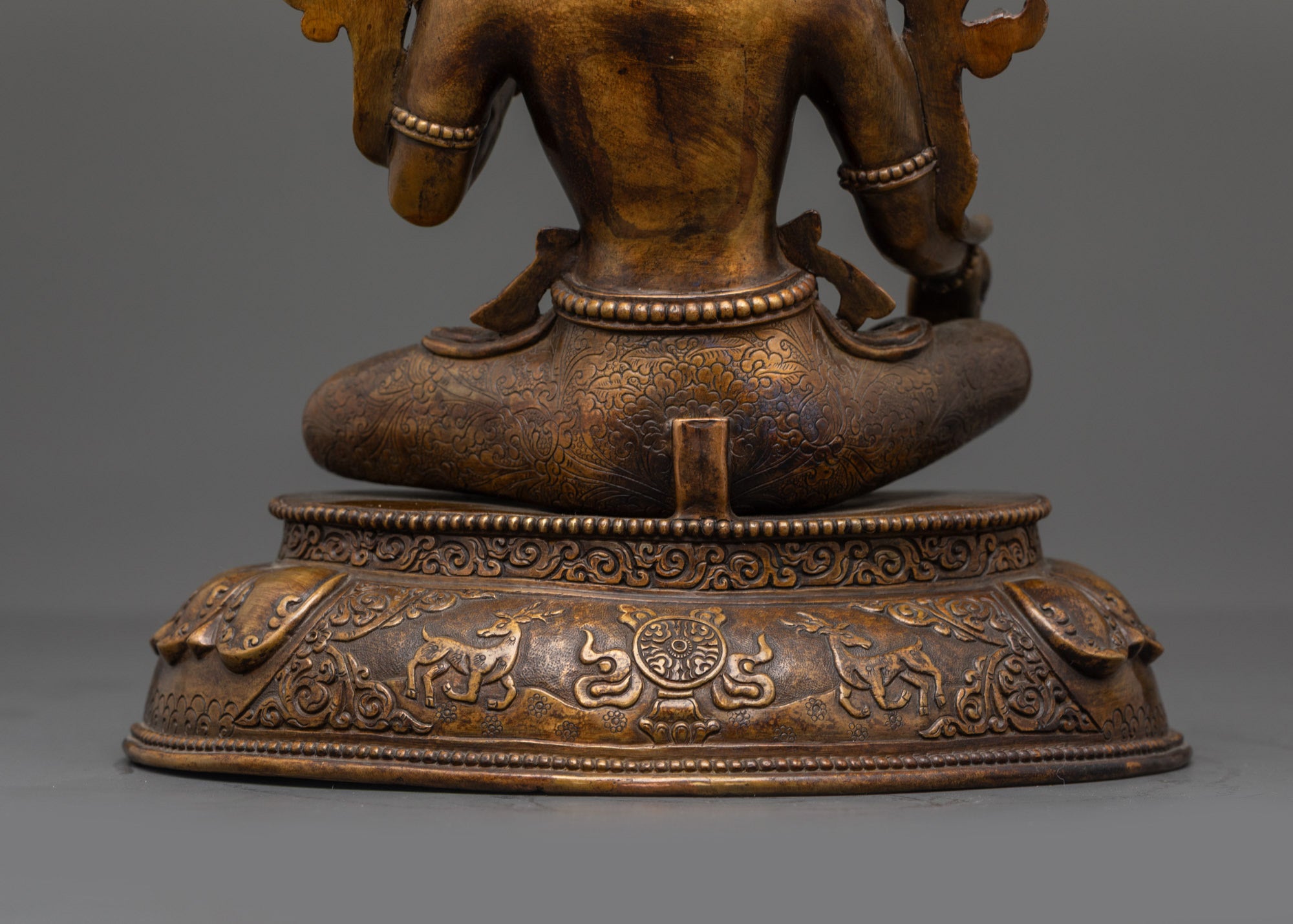 Majestic Green Tara Statue | Himalayan Traditional Buddhist Art