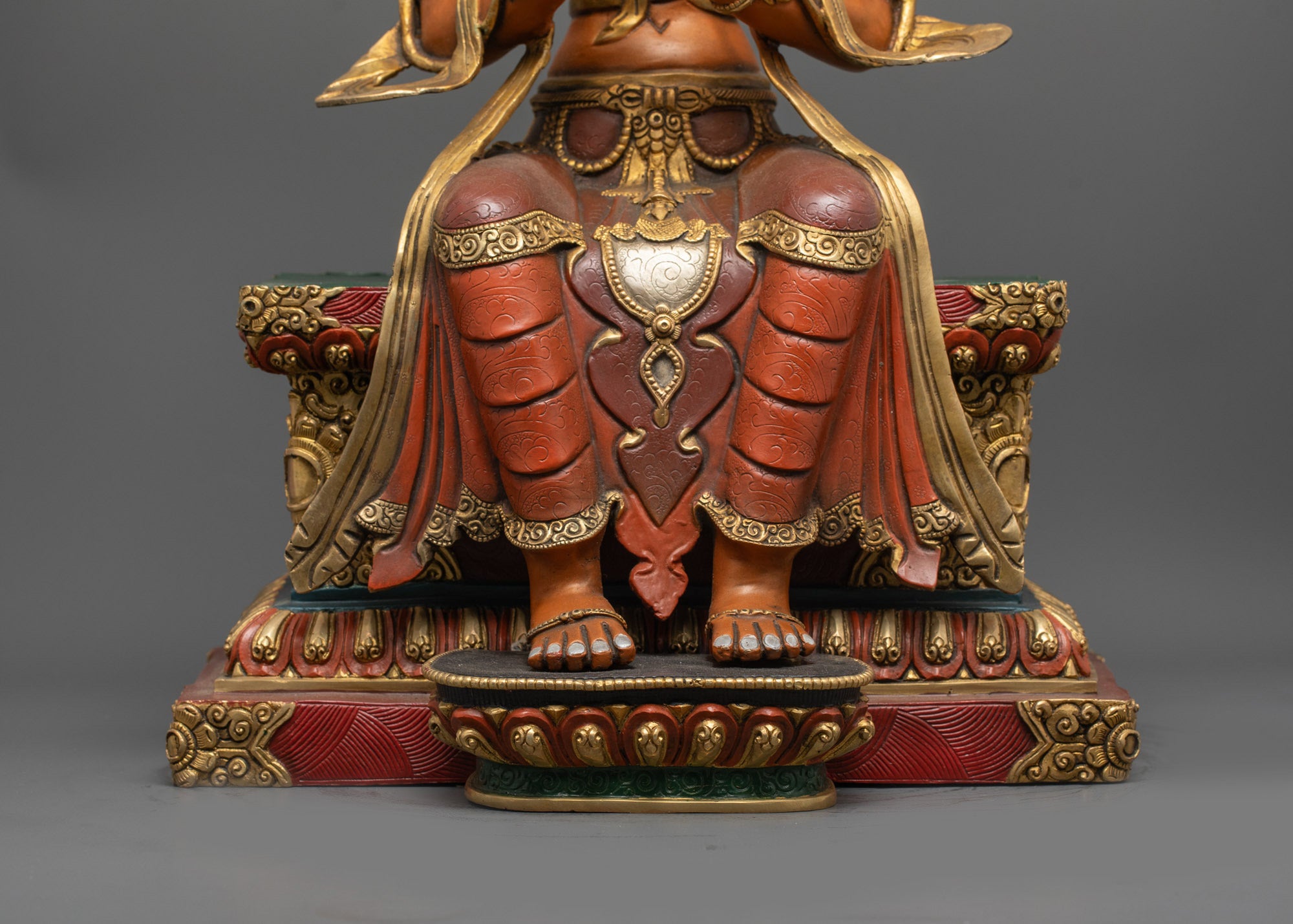 Serene Maitreya Buddha Statue | Traditional Buddhist Spiritual Idol