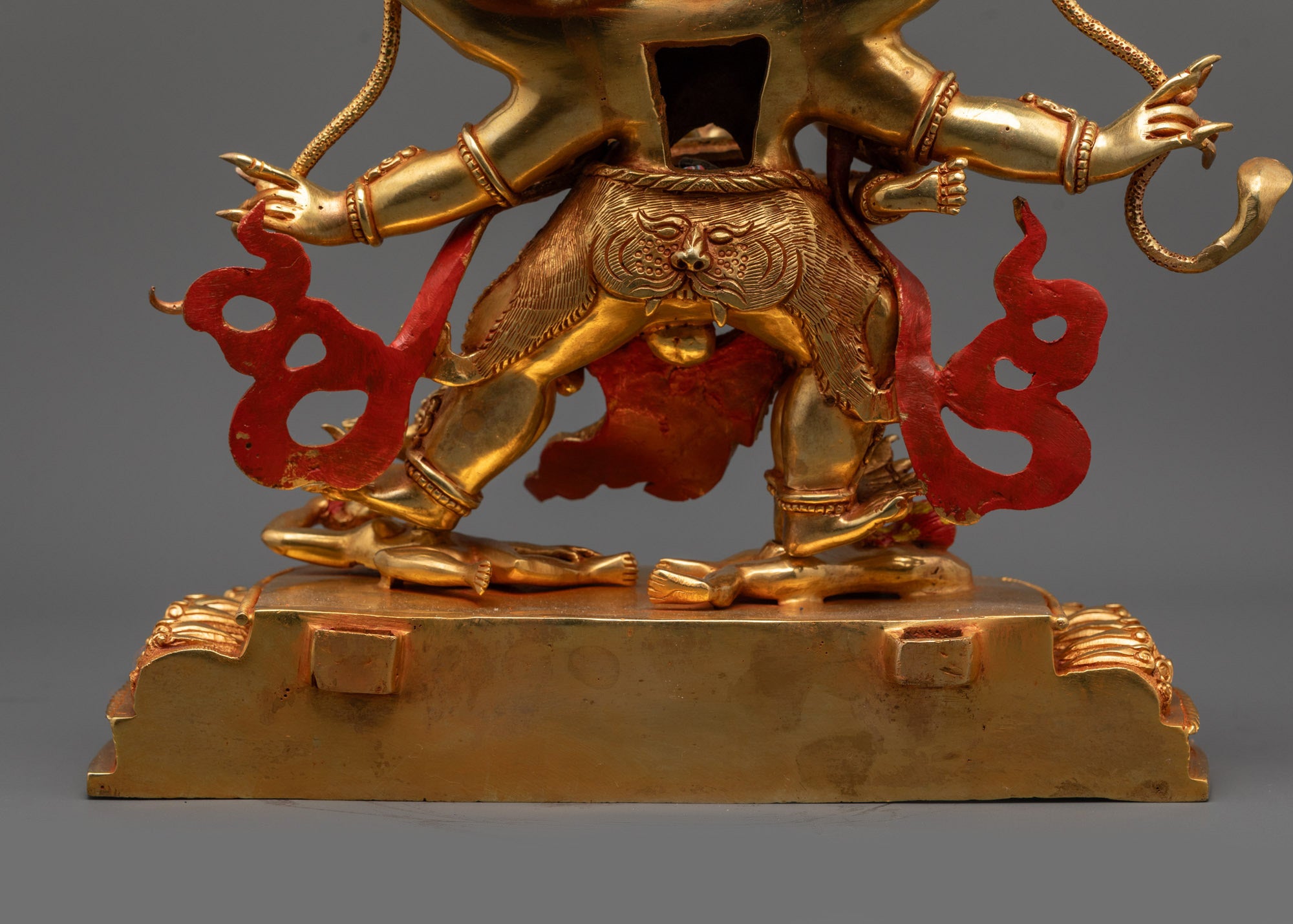 Mahachakra Vajrapani Consort Statue | Handmade Fierce Deity Sculpture