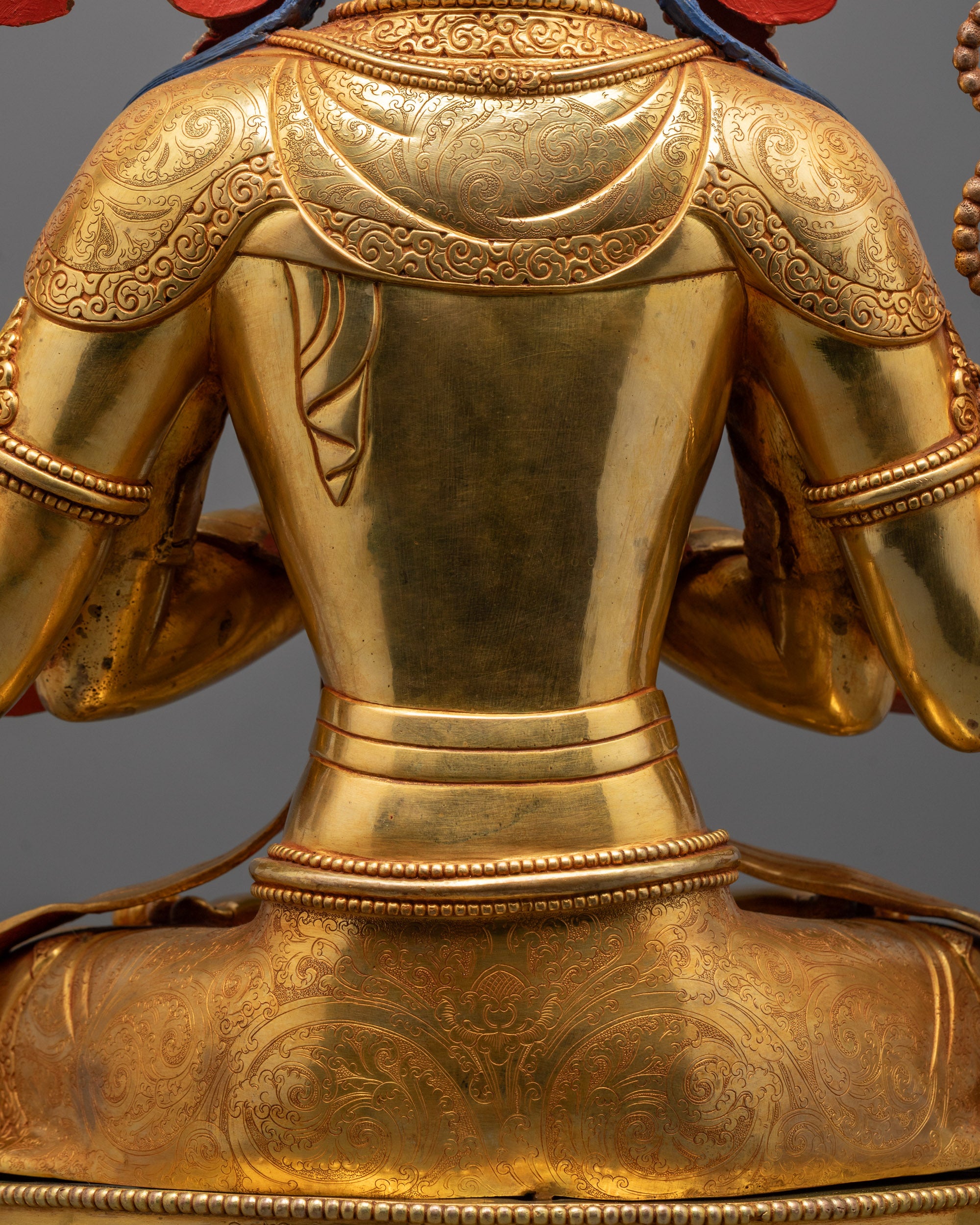 Compassion Deity Chenrezig Statue | Handcrafted Himalayan Art