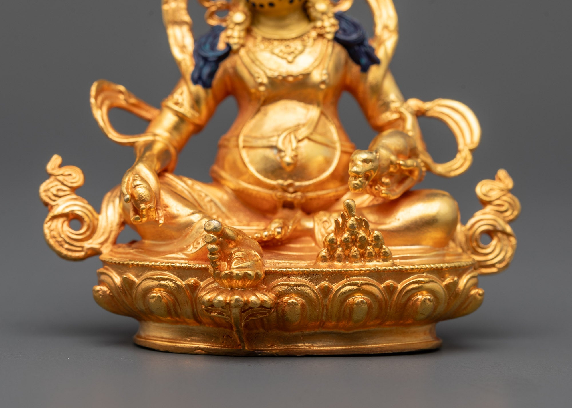 Dzambhala Statue | Nepalese Artisan Crafted Prosperity Figure