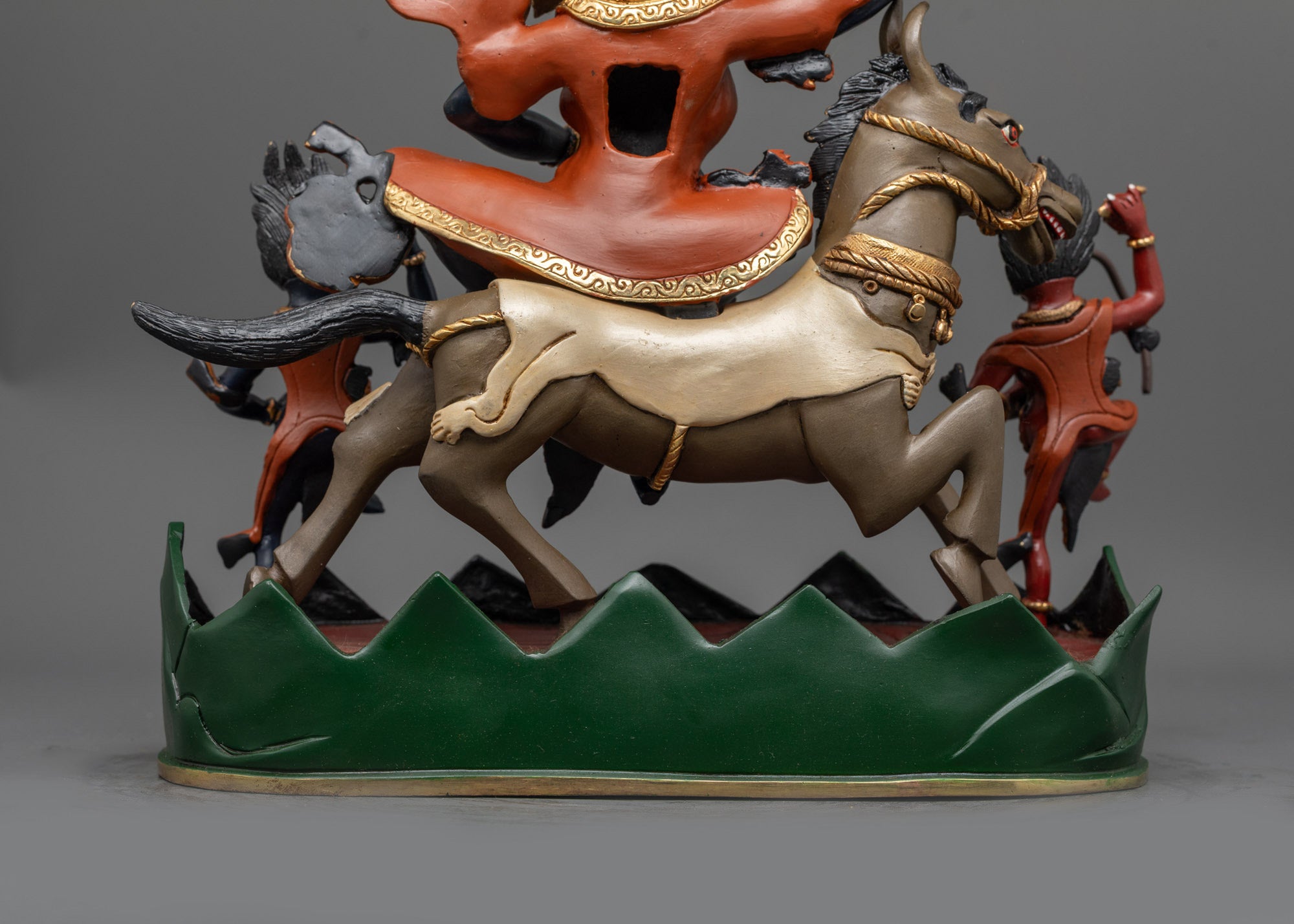 Palden Lhamo Statue | Wrathful Dharmapala Protector Sculpture