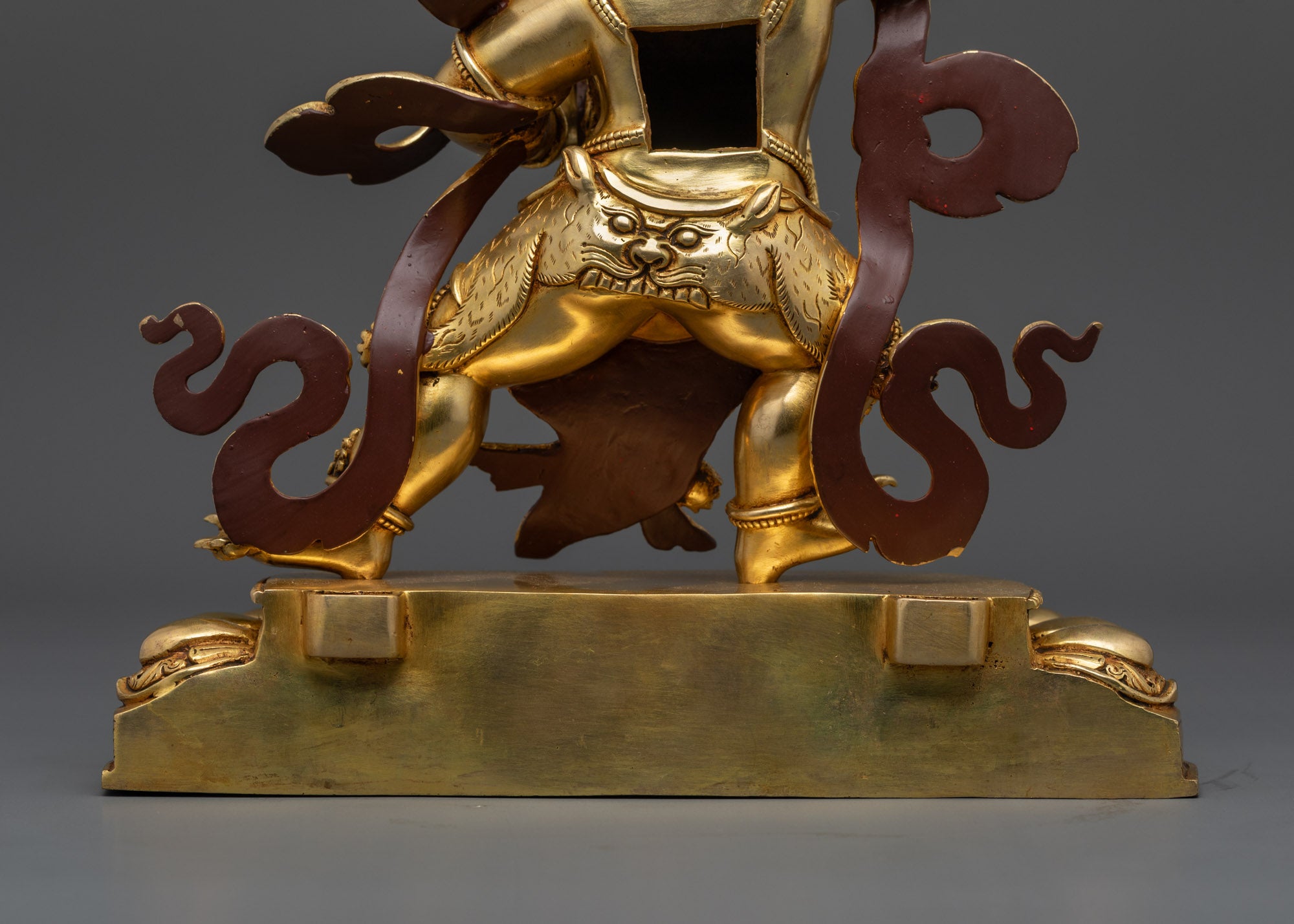 Wrathful Vajrapani Statue | Nepalese Vajra-Wielding Guardian
