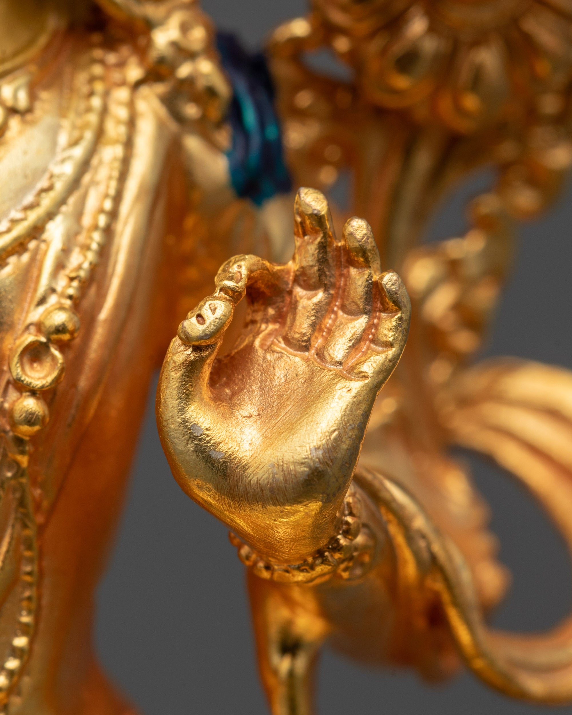 Sacred Manjushri Statue | Wisdom Deity for Meditation