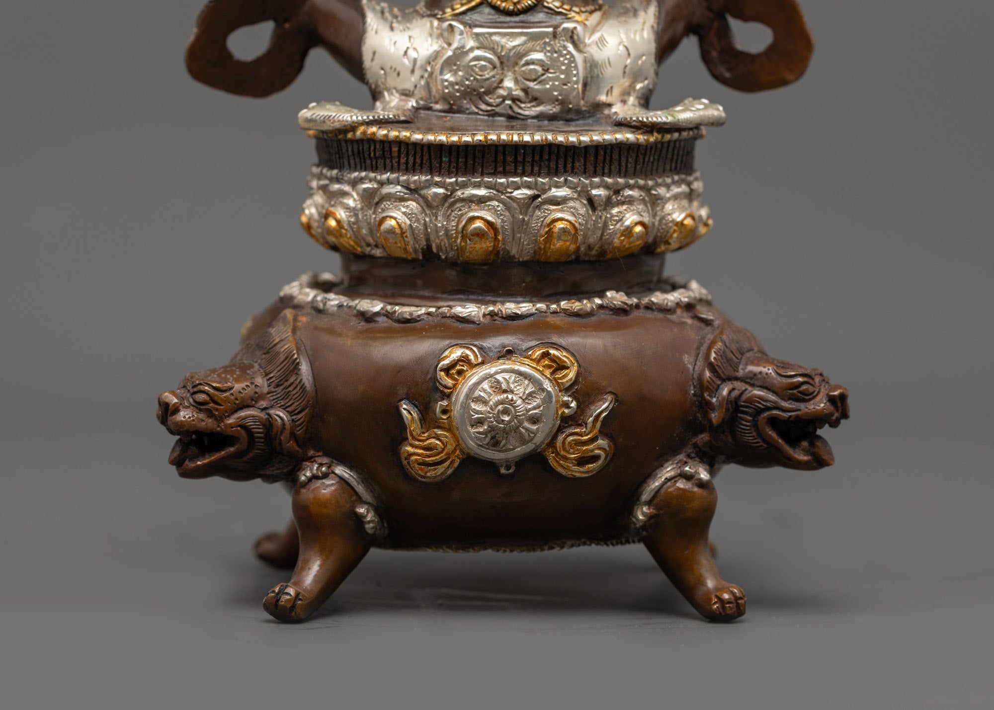 Dorje Kandro Statue | Oxidized Copper Buddhist Deity Sculpture
