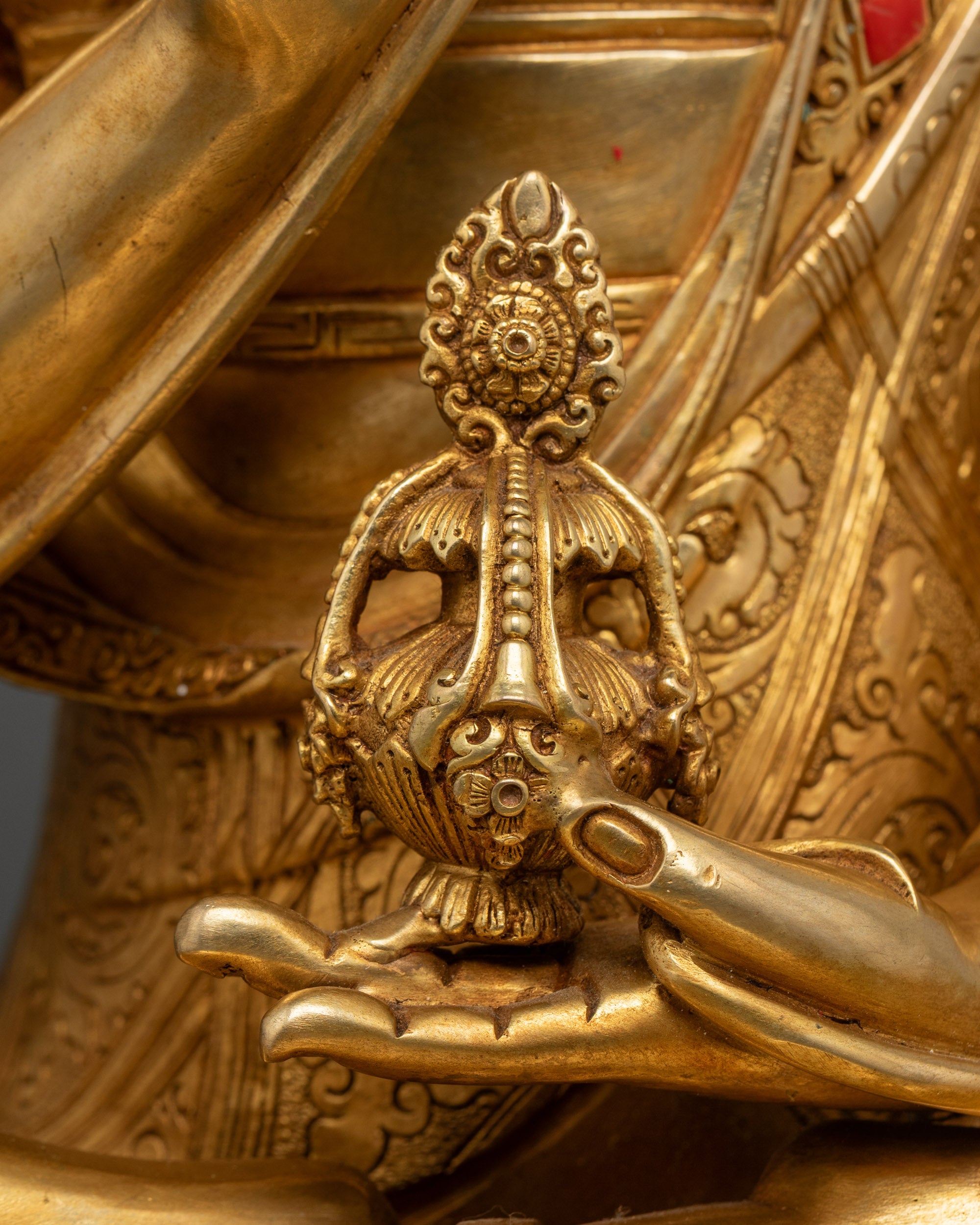 Je Tsongkhapa Statue | Tibetan Lama Teacher Figurine