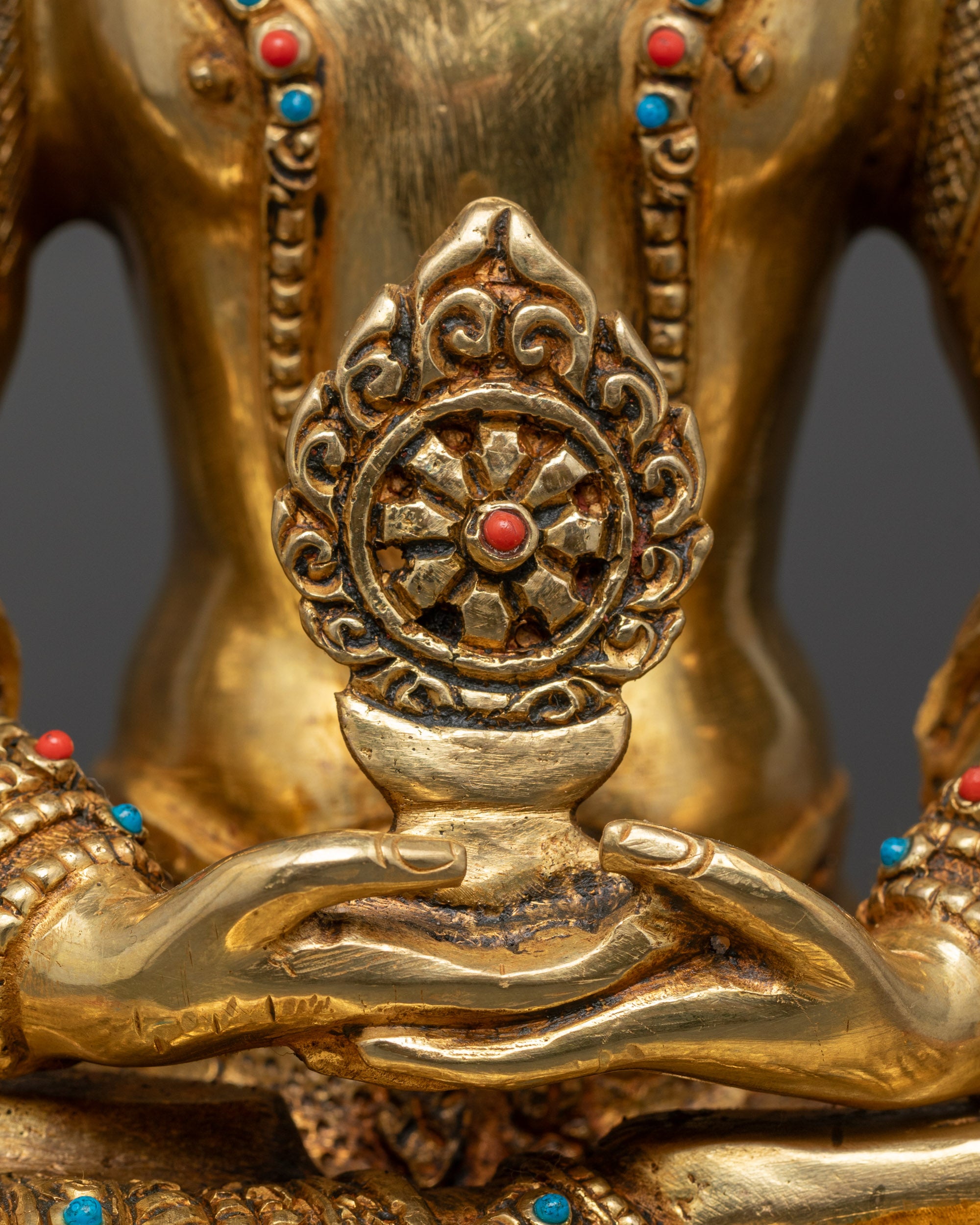 Nepalese Vairocana Buddha Statue | Spiritual Energy & Divine Blessings
