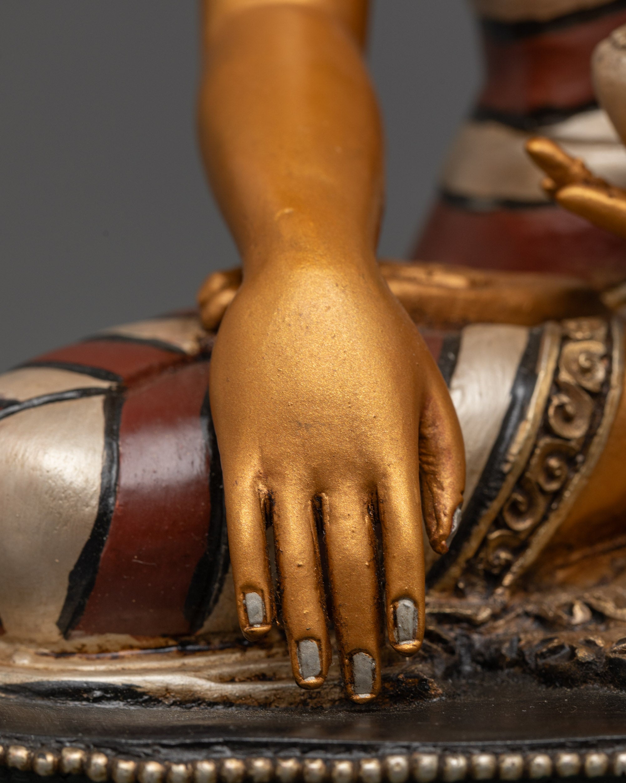 Shakyamuni Buddha Sculpture | Handmade Copper Buddhist Statue