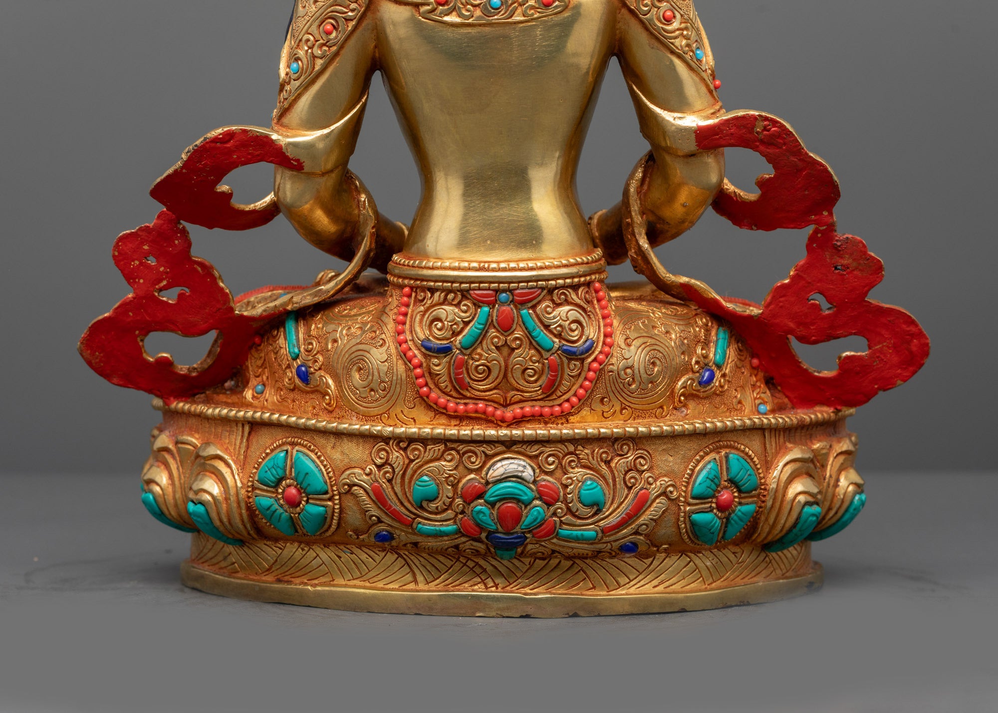 Tibetan Buddha Amitayus Statue for Long Life Blessings