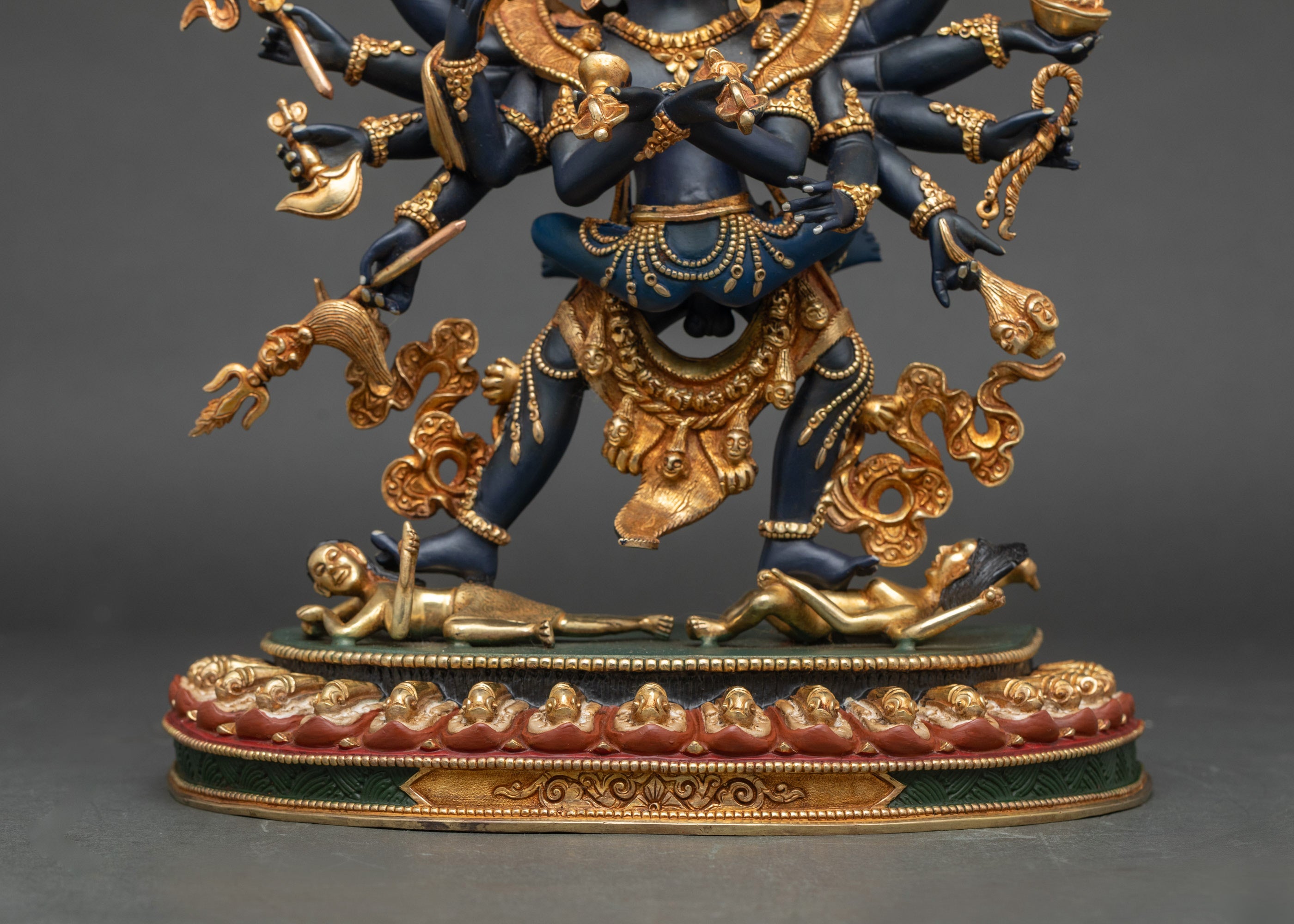 Chakrasamvara Statue with Consort | Yab-Yum Buddhist Sculpture