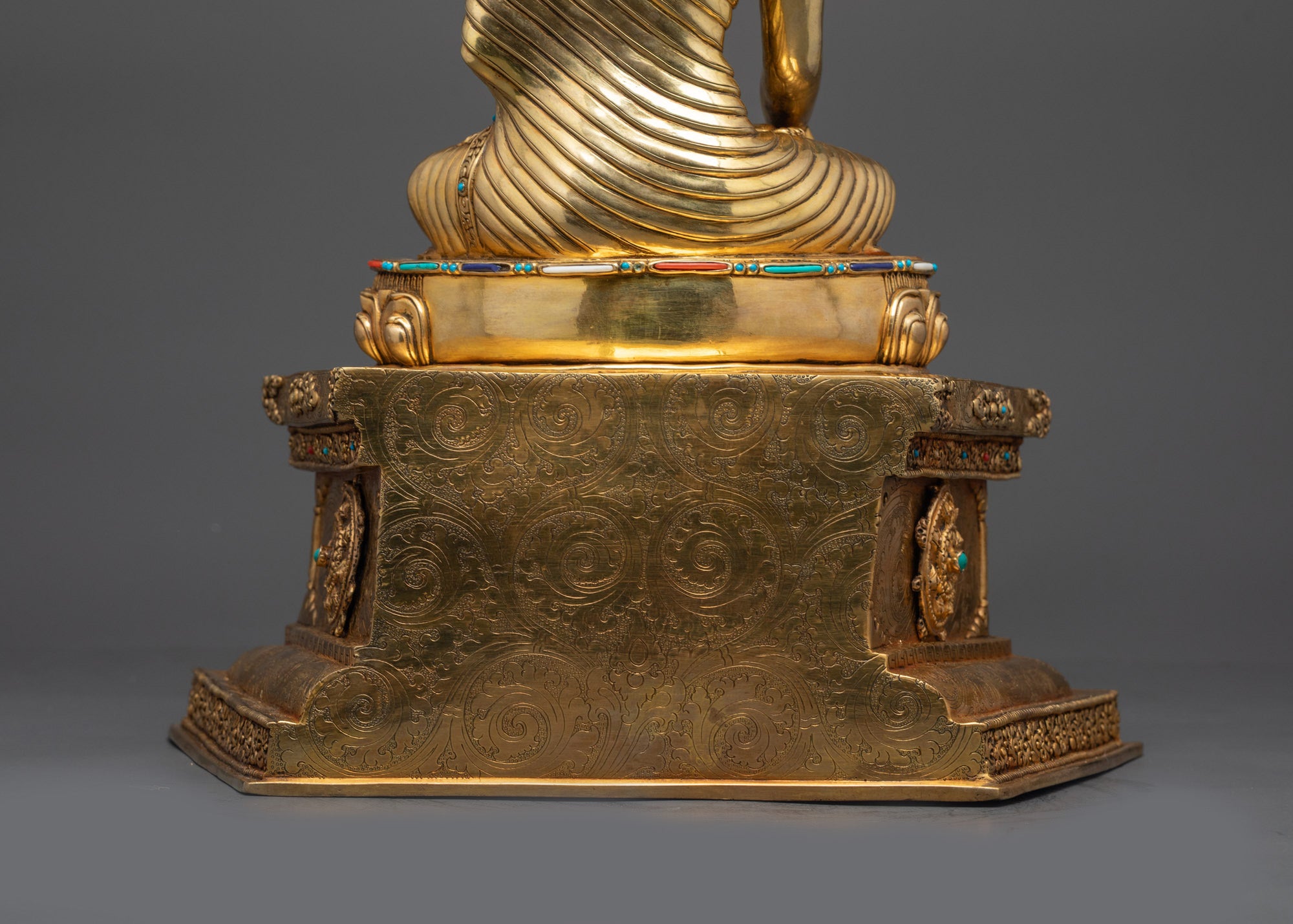 Meditating Shakyamuni Buddha Statue | Himalayan Sacred Artwork