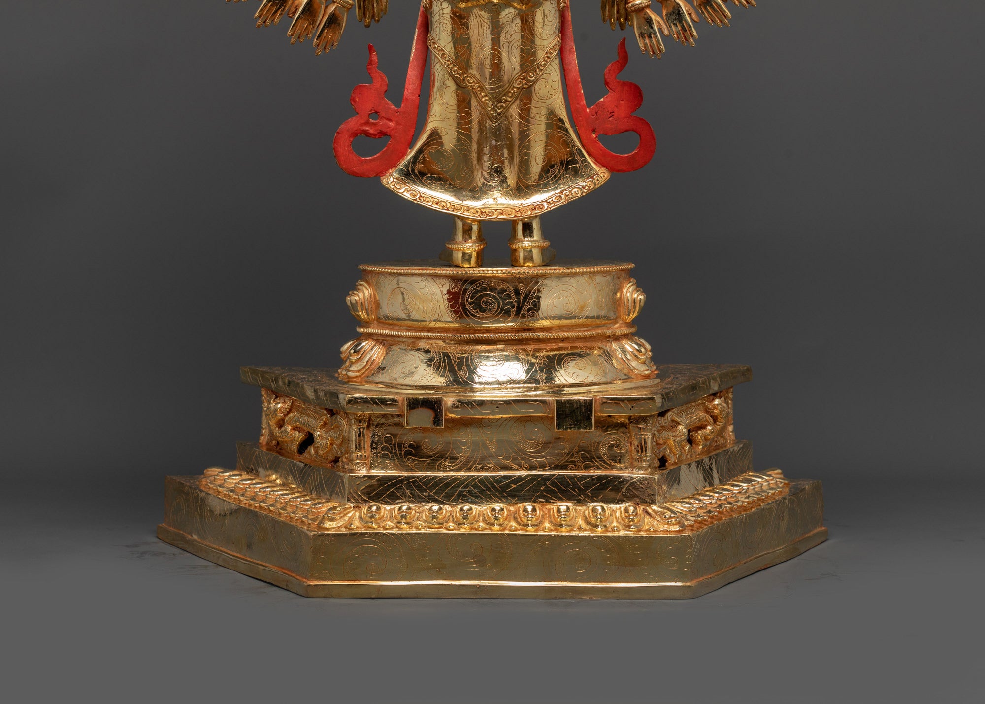 Thousand-Armed Avalokiteshvara Statue | Tibetan Buddhist Sculpture