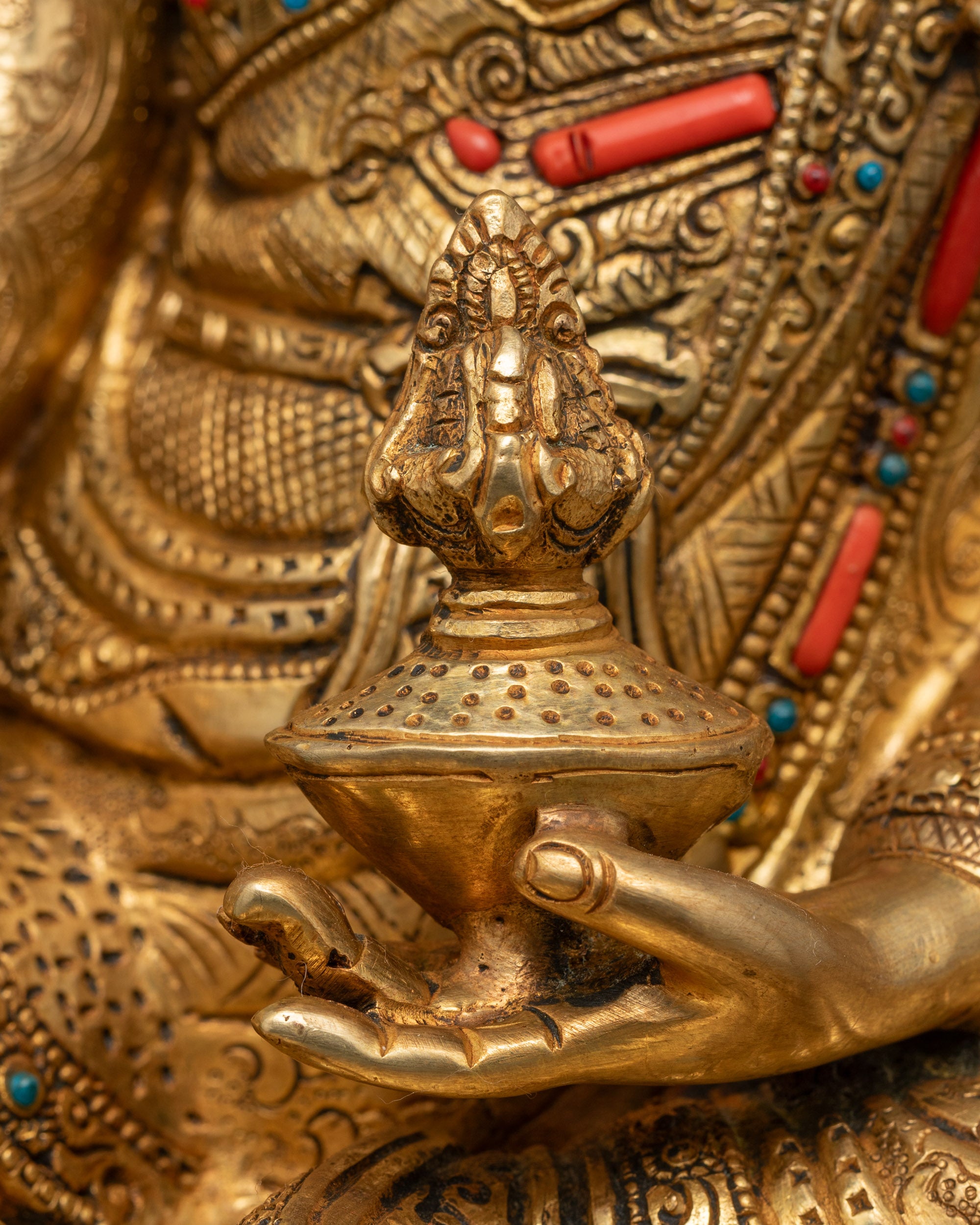 Guru Rinpoche Padmasambhava Statue | Handmade Artwork