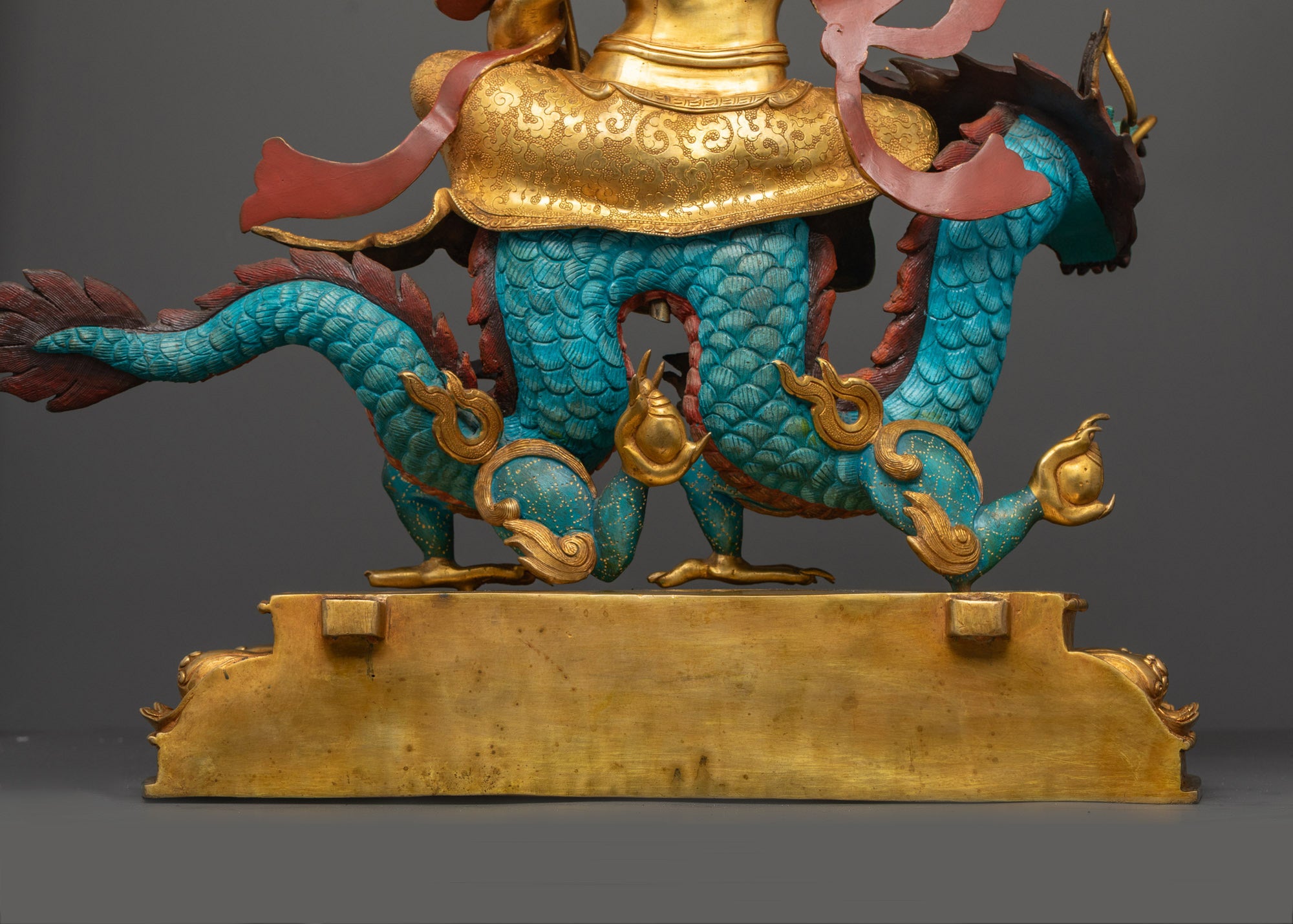 Wealth Deity White Dzambhala Statue | Prosperity Deity