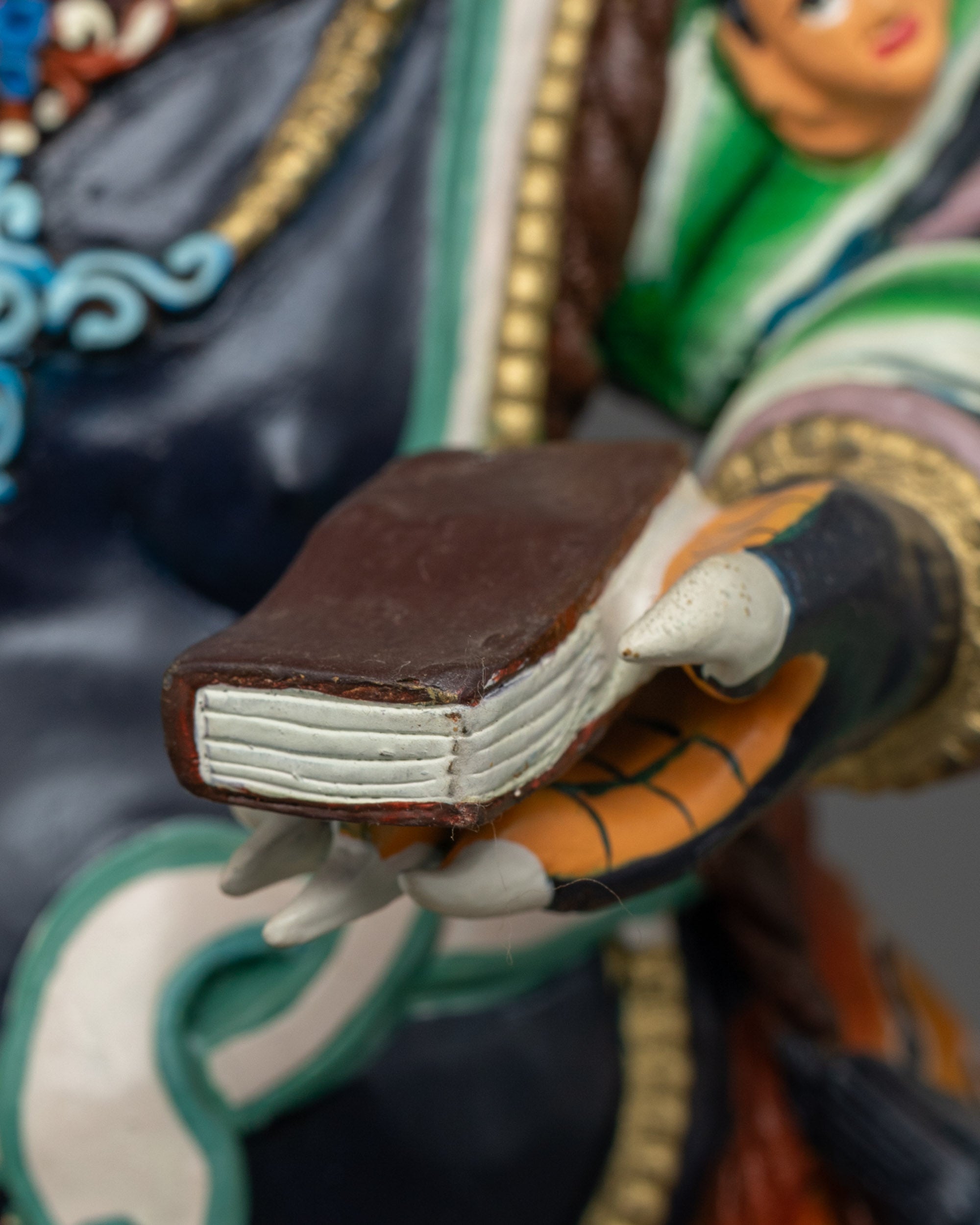 Wrathful Manjushri Sculpture | Lost Wax Cast Buddhist Deity from Nepal